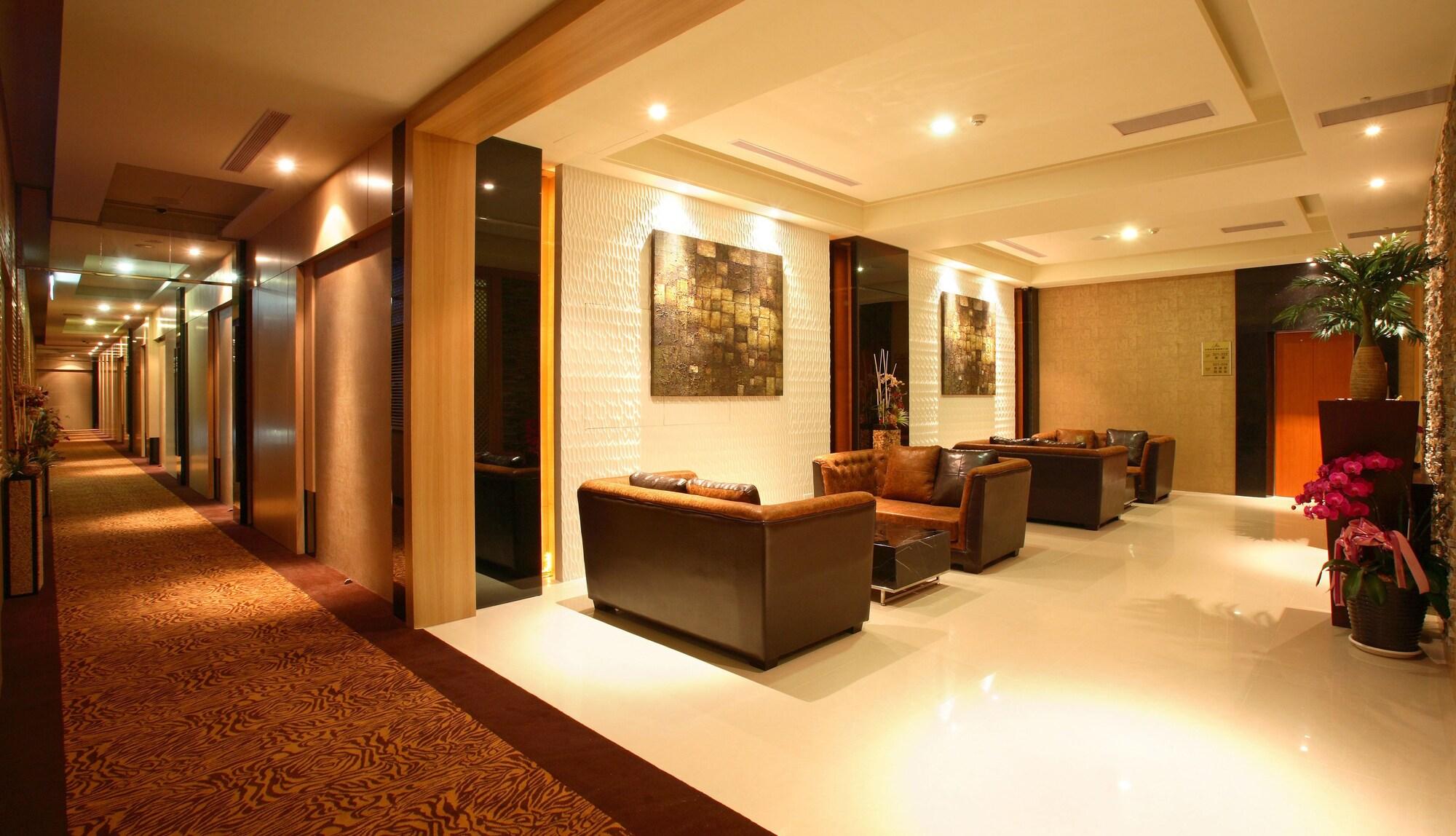 Vista Lobby Amain Boutique Motel Tucheng