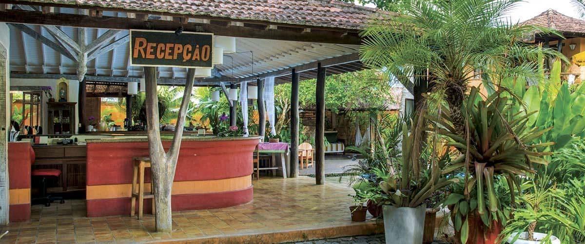 Vista Lobby Pousada Erva Doce