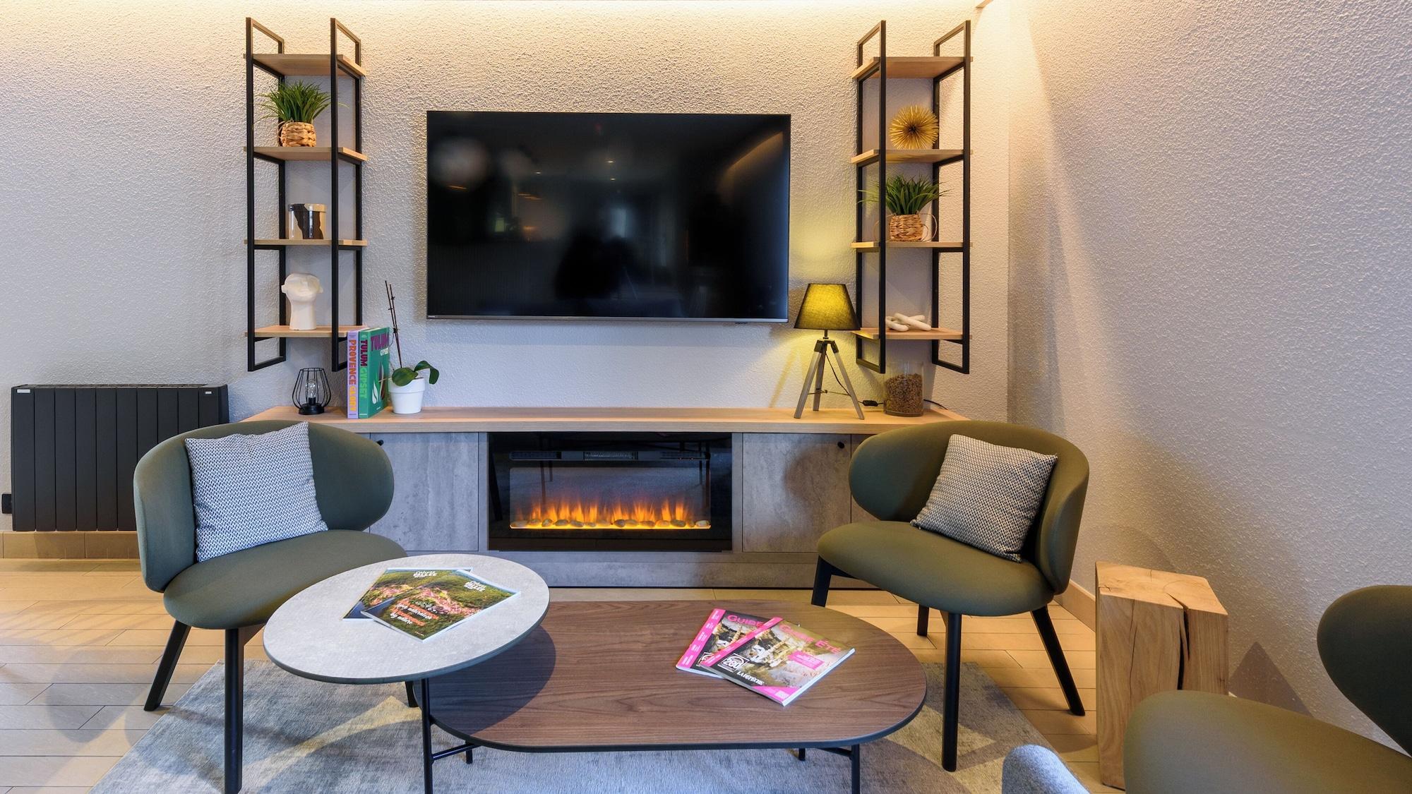 Bar/Salón Campanile NATURE - Paris Ouest Gennevilliers Port