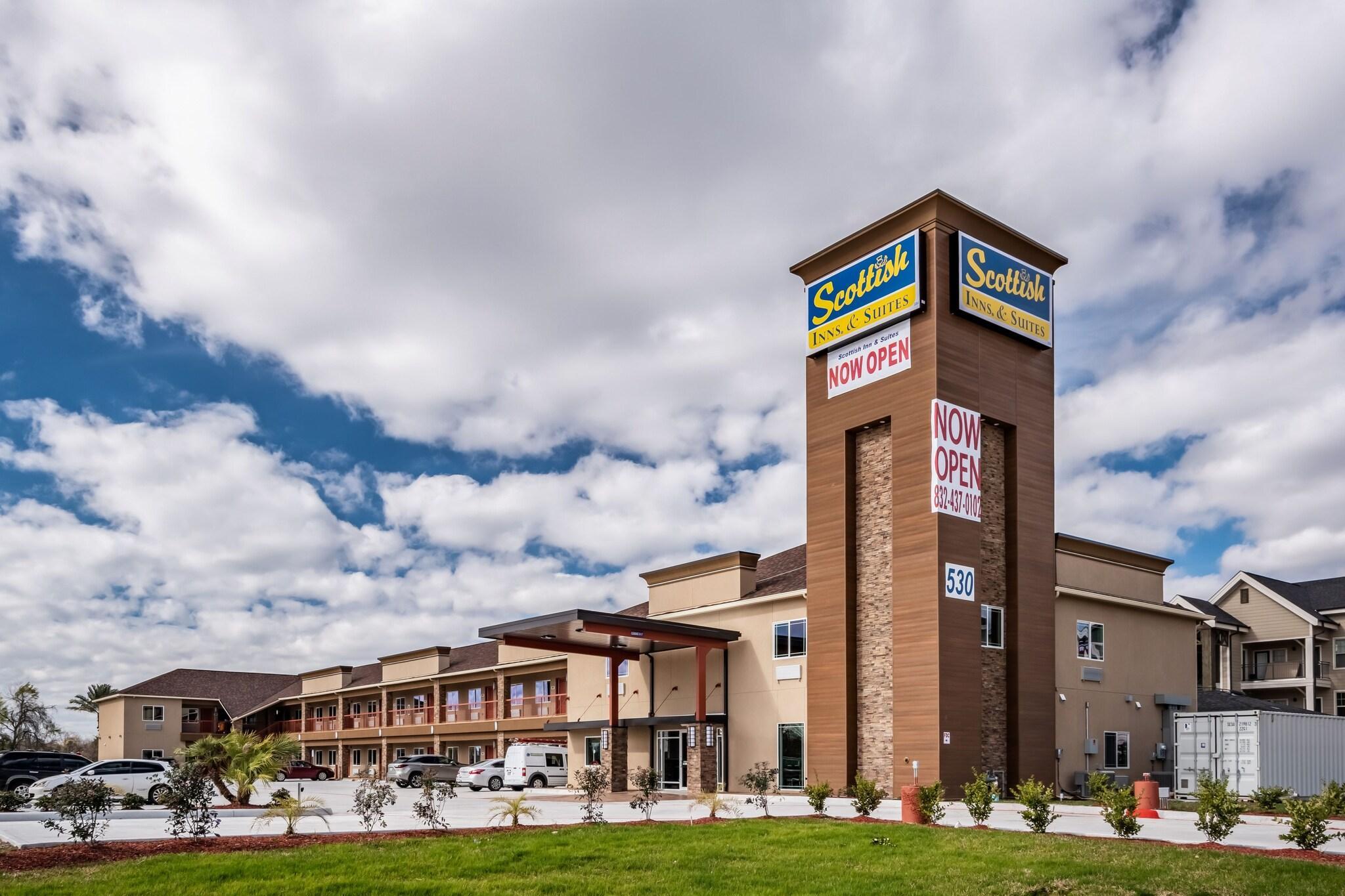 Vista Exterior Scottish Inns Katy