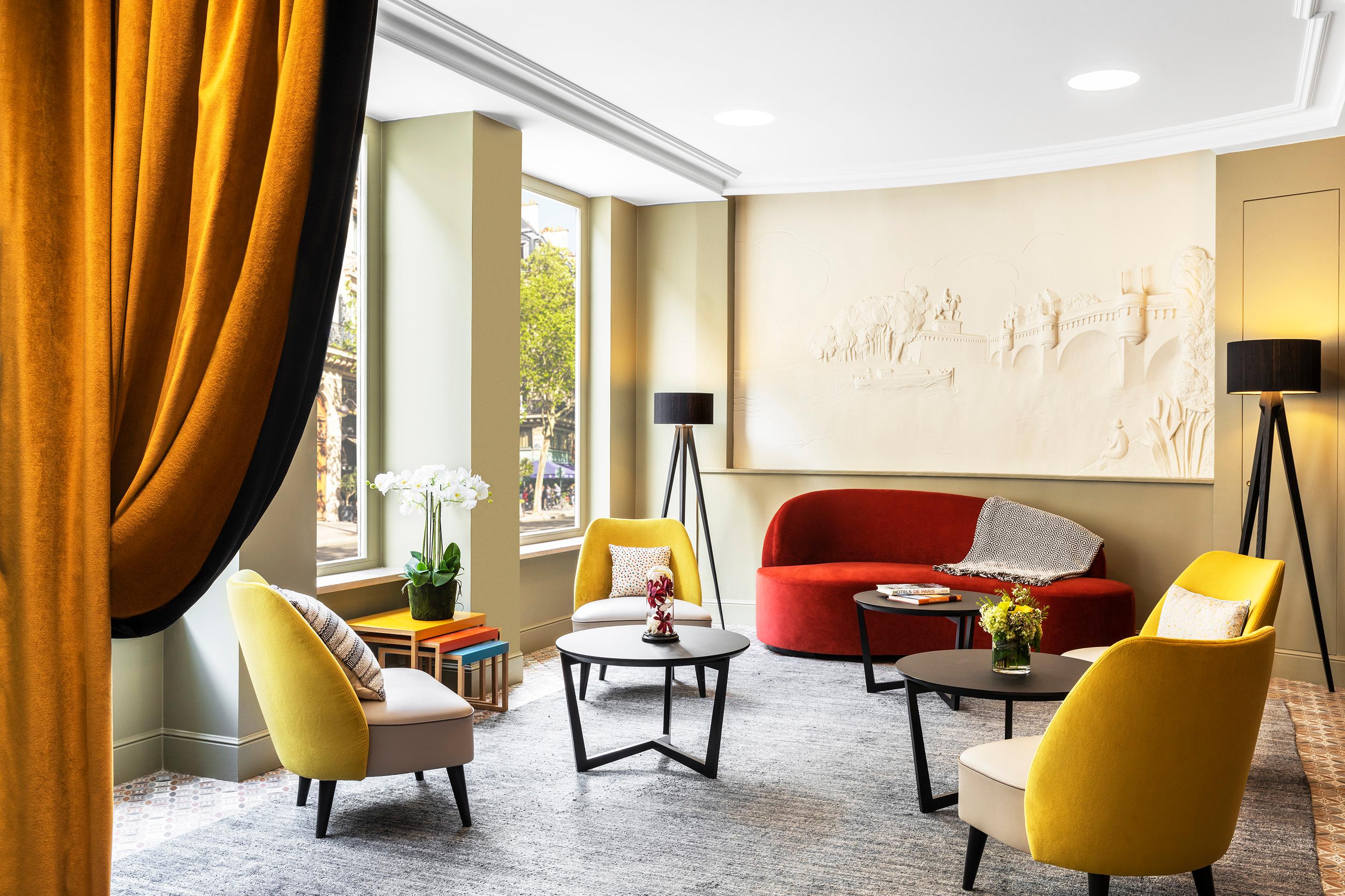 Vista Lobby Hotel Ducs de Bourgogne