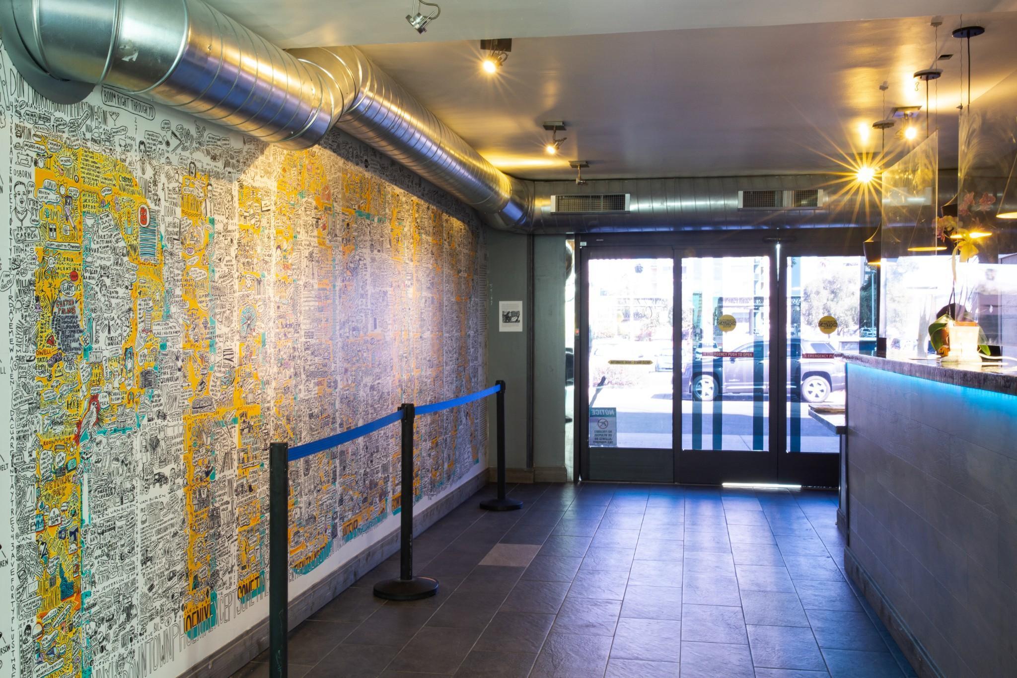 Vista Lobby The Clarendon Hotel