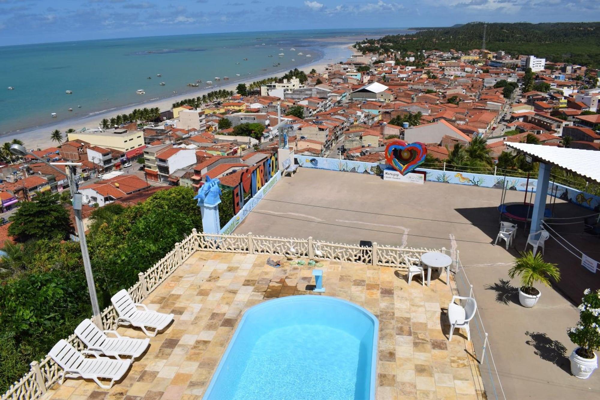 Vista Piscina Pousada Alto Do Cruzeiro