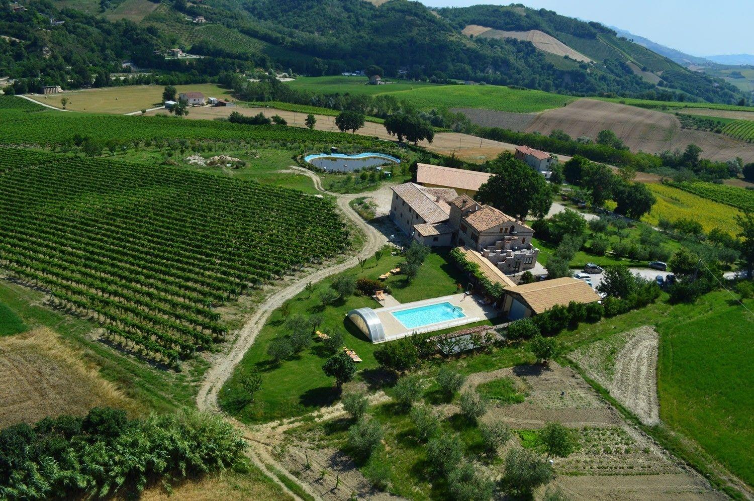 Vista Exterior Agriturismo Oasi Biologica