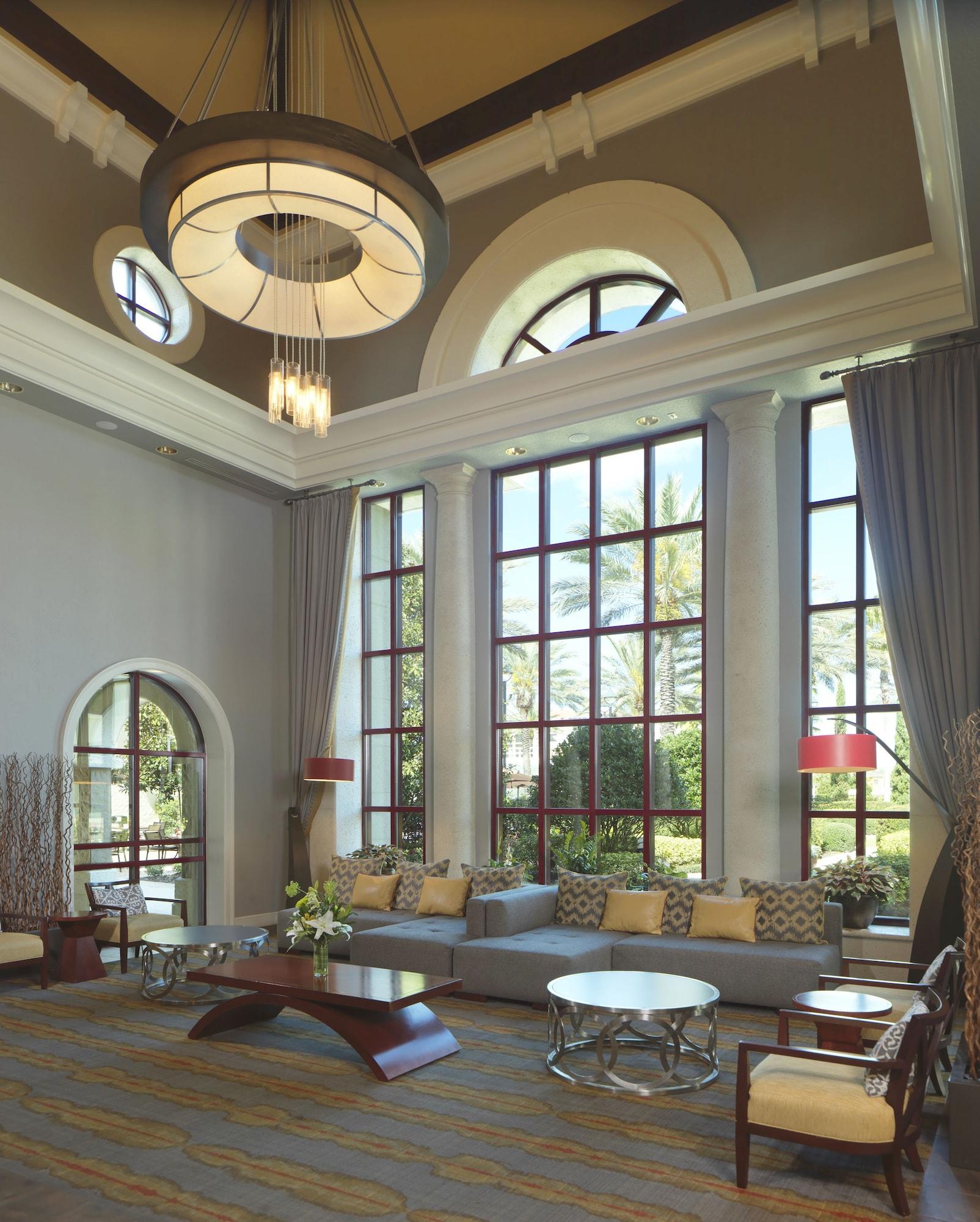 Vista Lobby Hilton Grand Vacations Club Tuscany Village Orlando