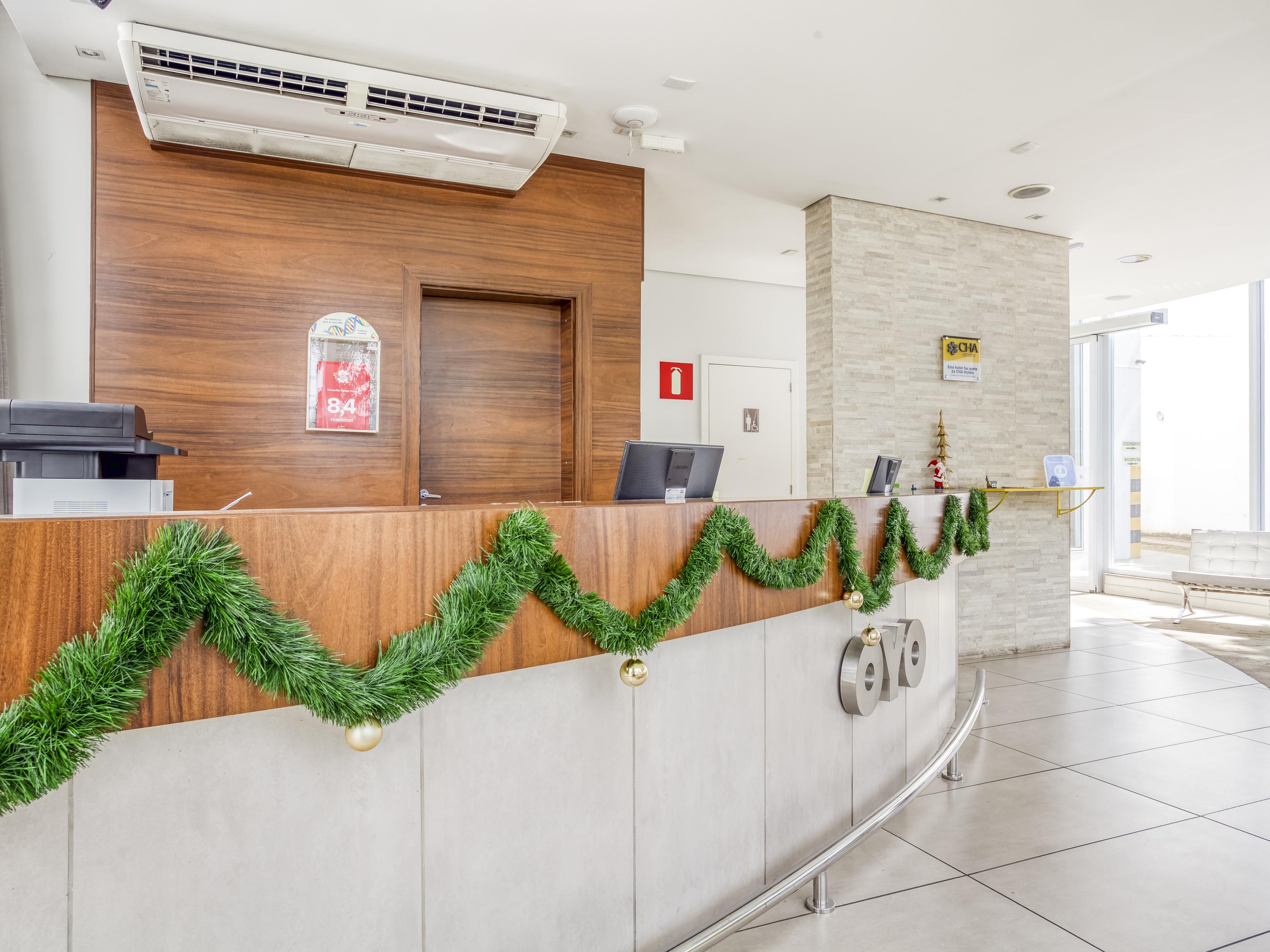 Vista Lobby CHA Pampulha Design Hotel