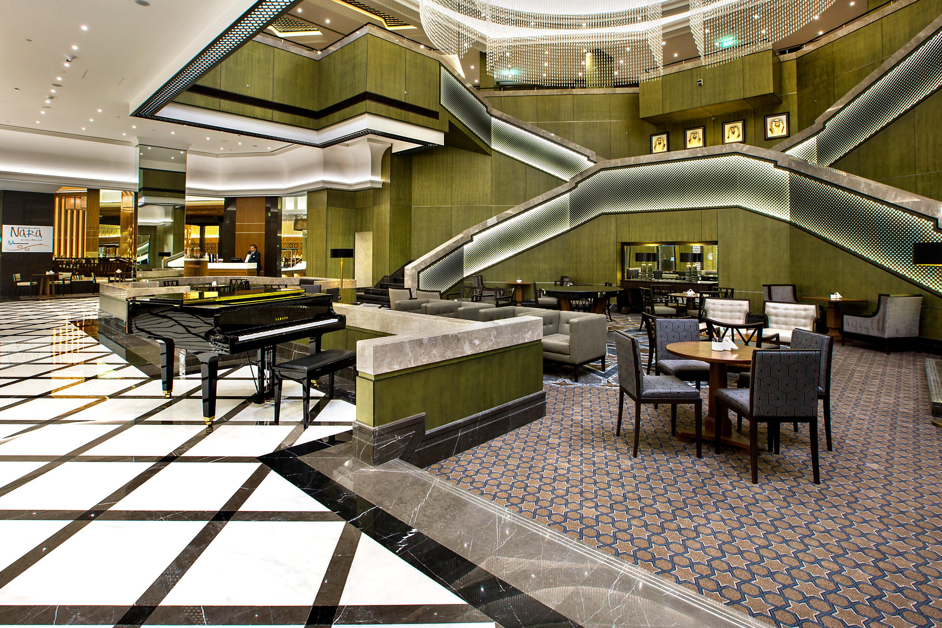 Vista Lobby Ayla Grand Hotel