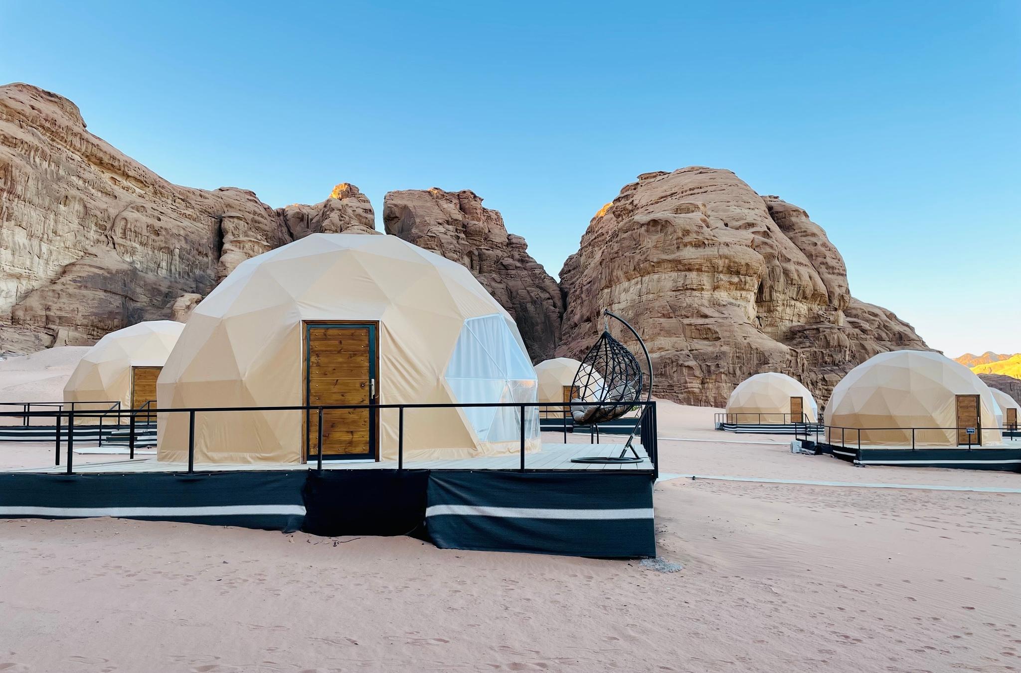 Vista Exterior Hasan Zawaideh Luxury Camp 2