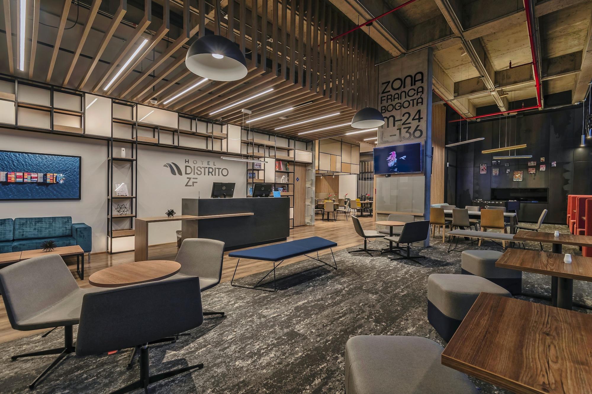Vista Lobby Hotel Distrito ZF By OxoHotel