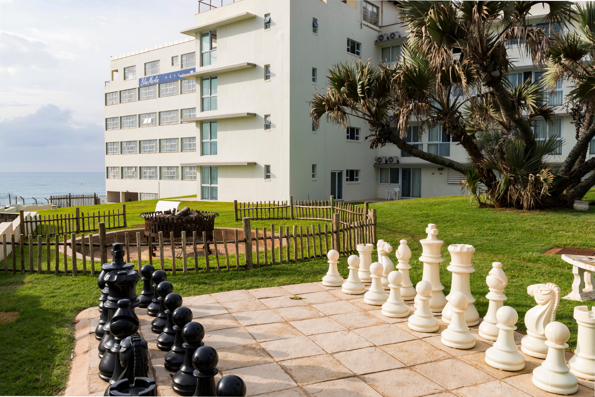 Área de recreação Blue Marlin Hotel
