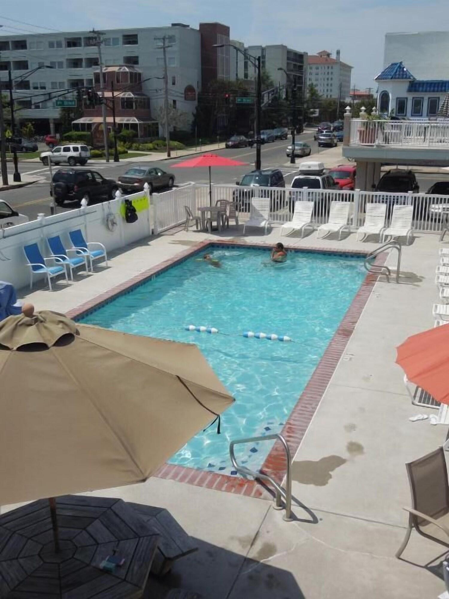 Vista Piscina Sifting Sands Motel