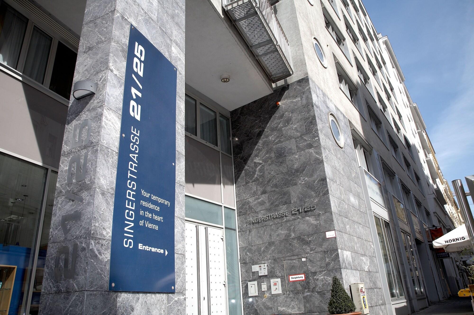 Vista Exterior Singerstrasse 21-25 Aparthotel 350m next to St Stephen´s Square