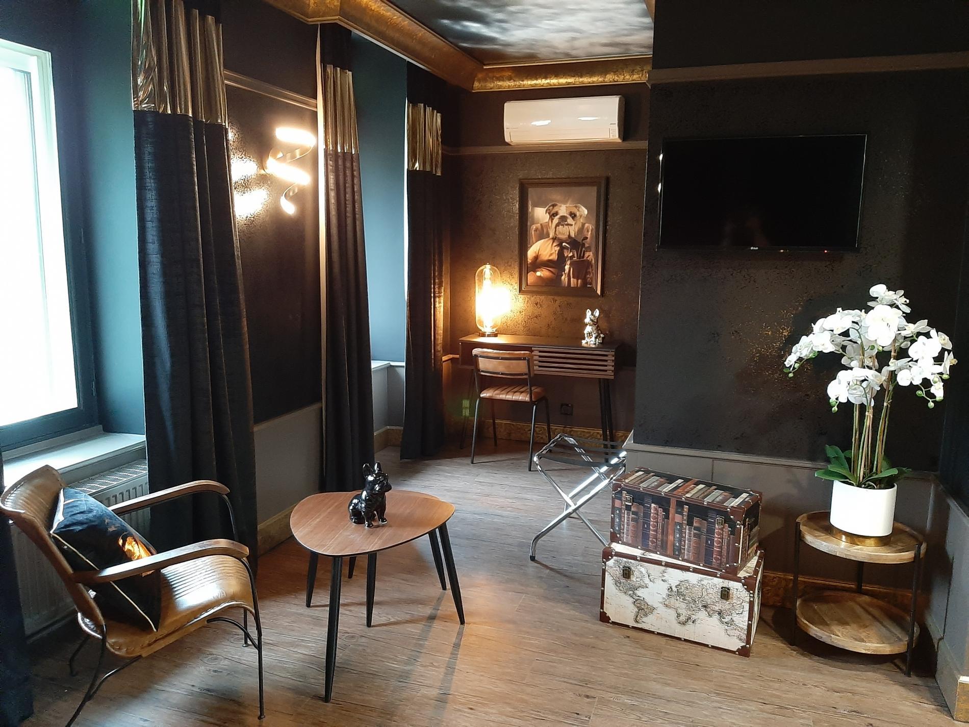 Vista Lobby Logis Hotel le Cedre de Soyons