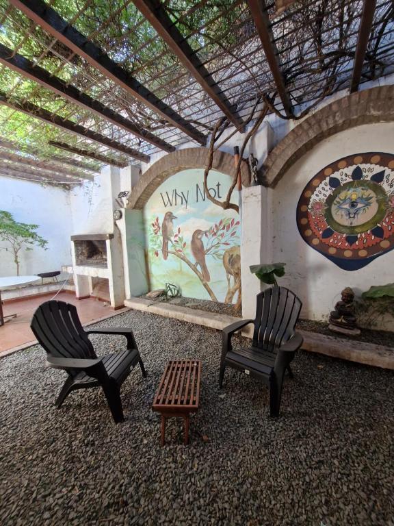 Balcón, patio o terraza Why not Guemes