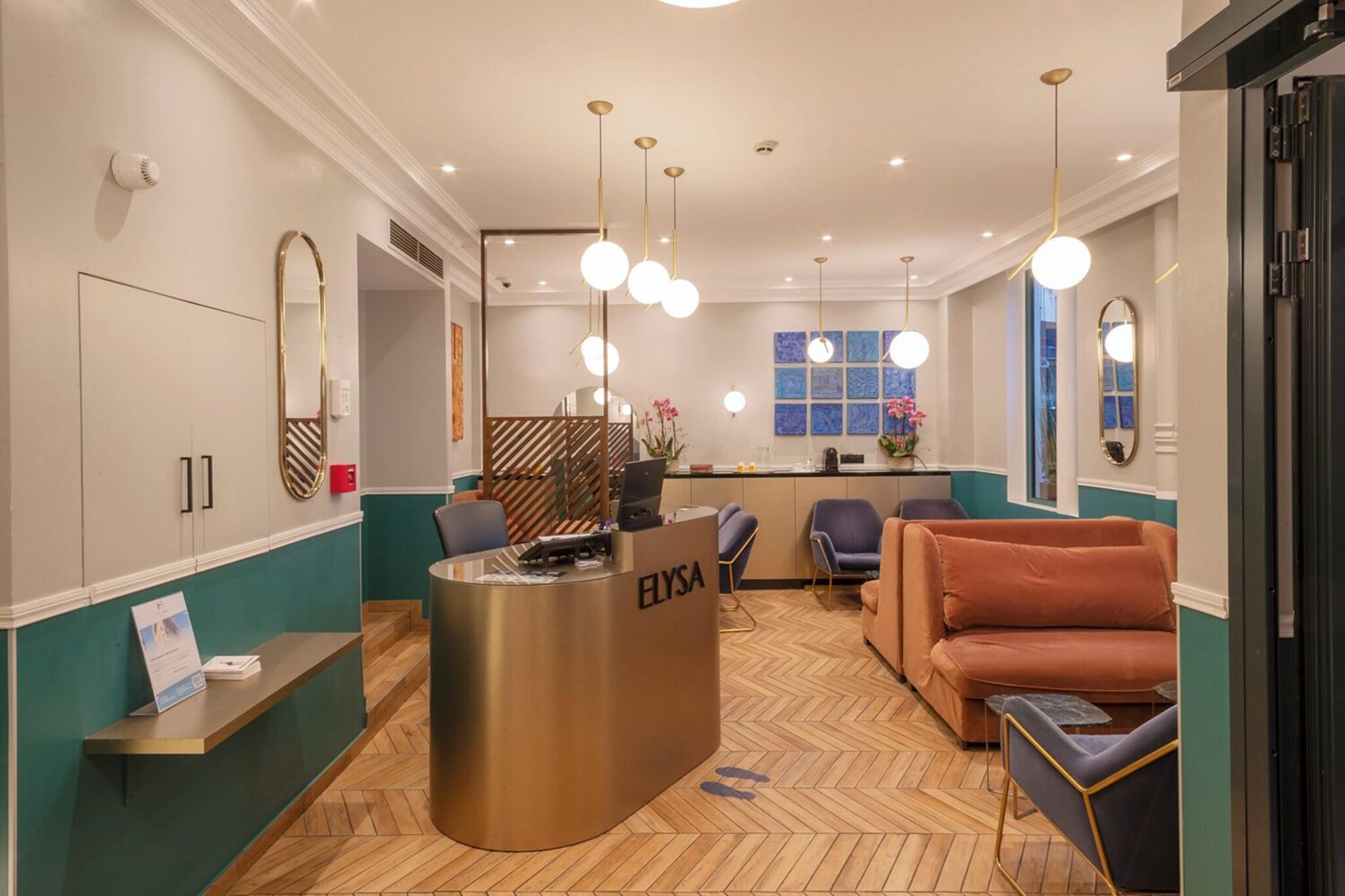 Vista Lobby Hôtel Elysa - Luxembourg