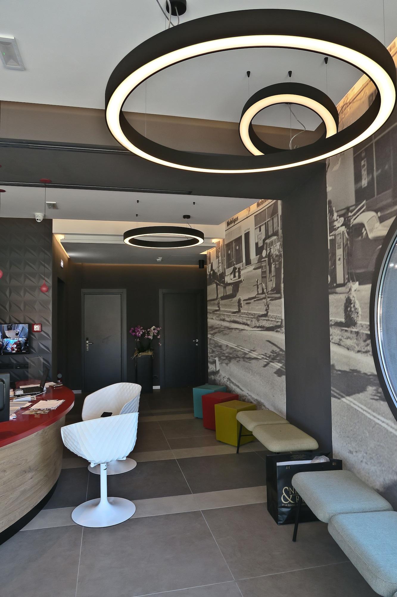 Vista Lobby Best Western Hotel Corsi