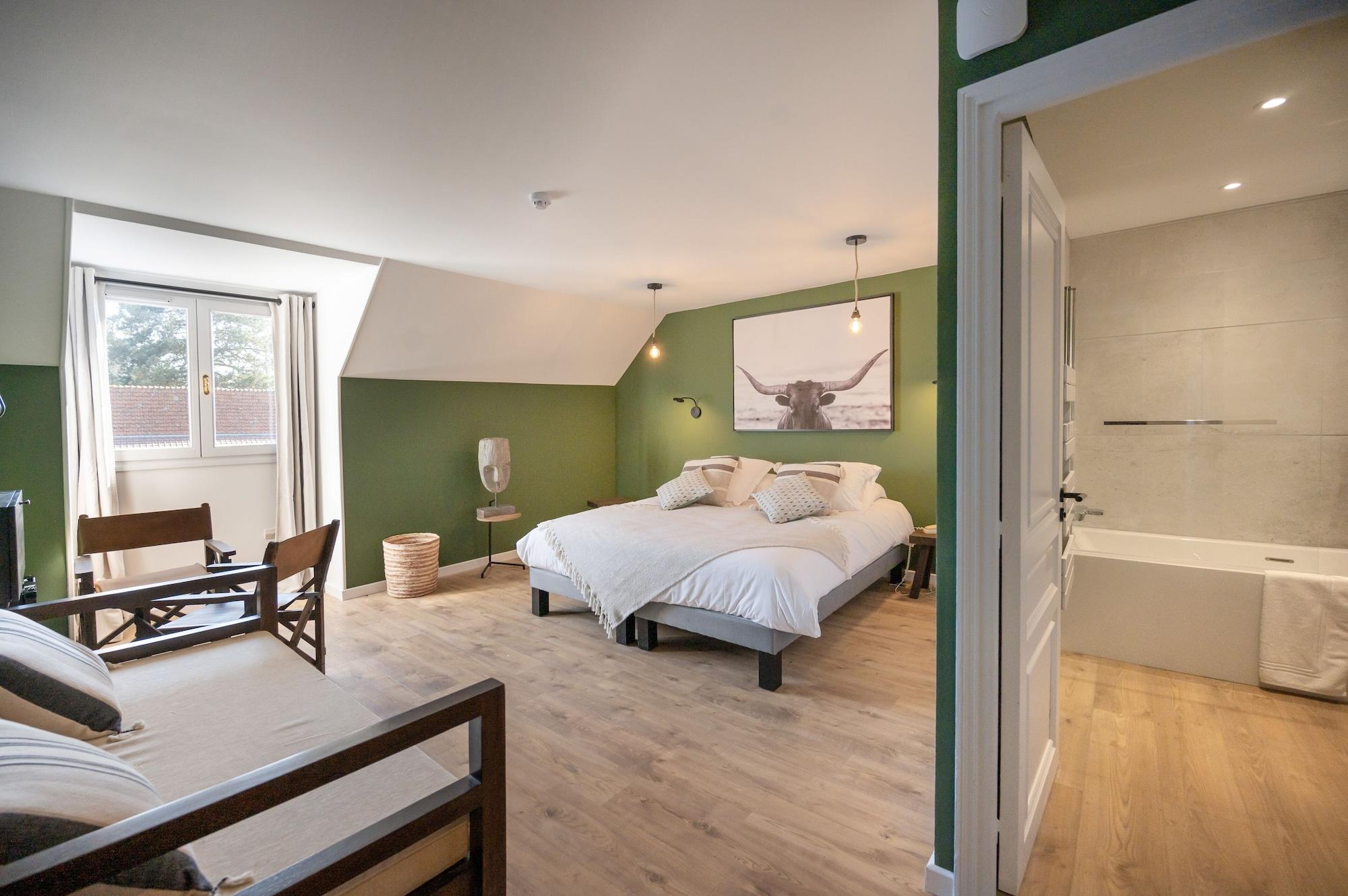 Habitación Hôtel et Restaurant Le Fiacre à Quend plage