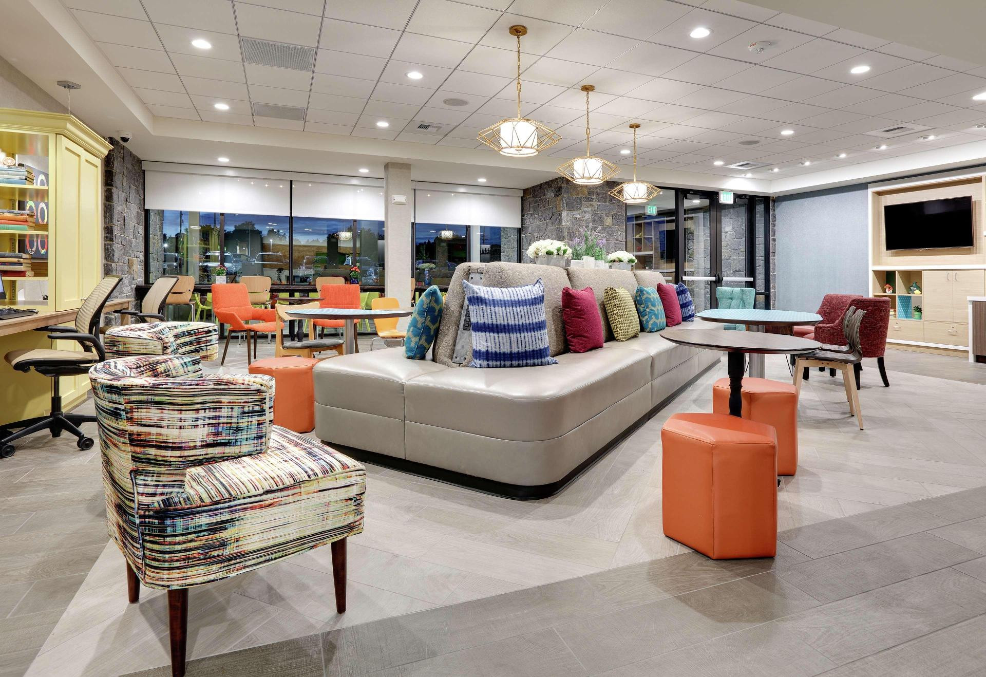 Vista Lobby Home2 Suites By Hilton Yakima Airport
