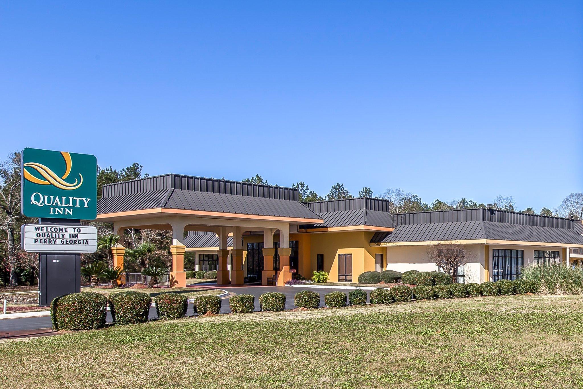 Vista Exterior Quality Inn Perry - National Fairgrounds Area