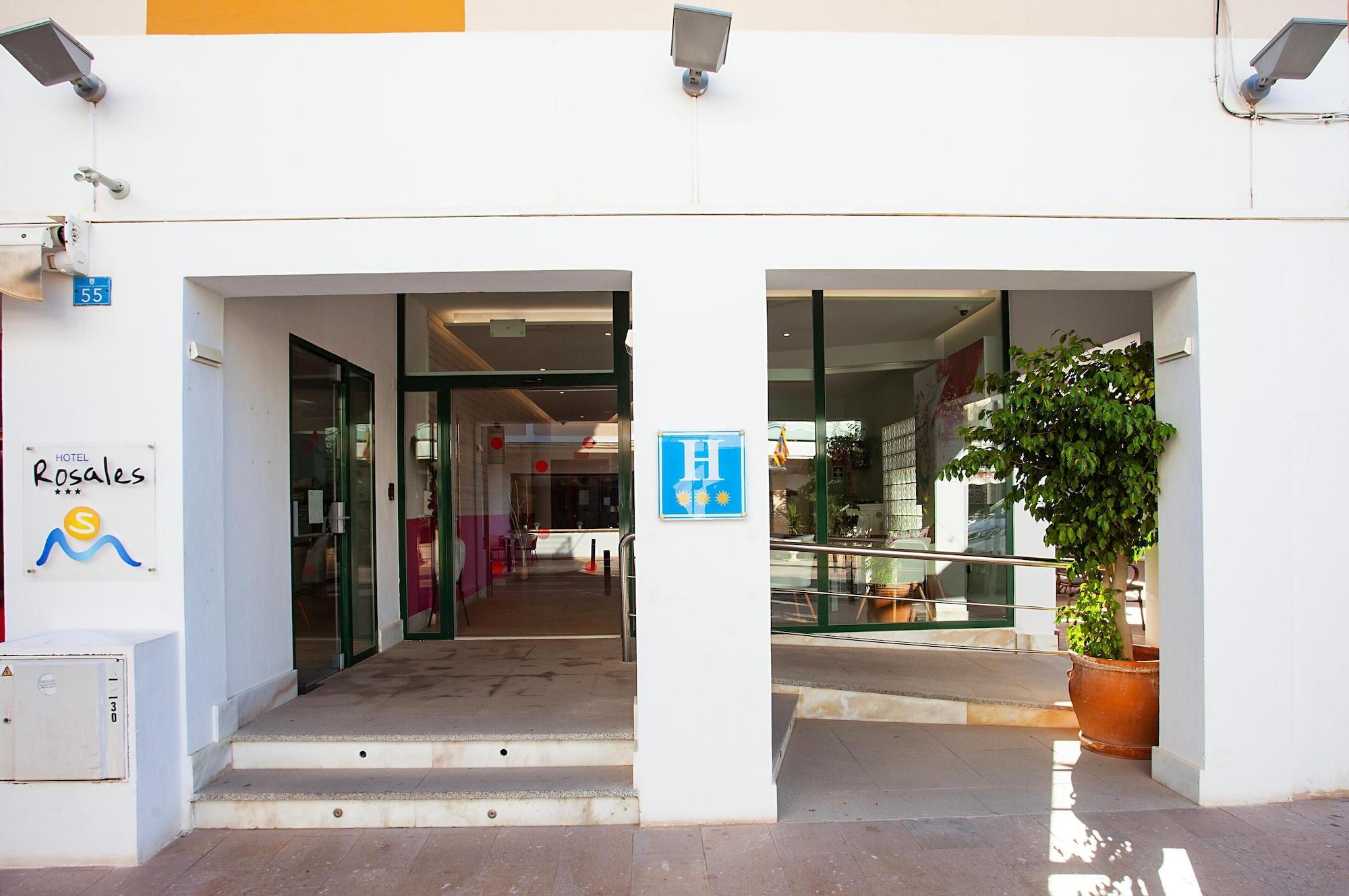 Vista Exterior Hotel Rosales Formentera