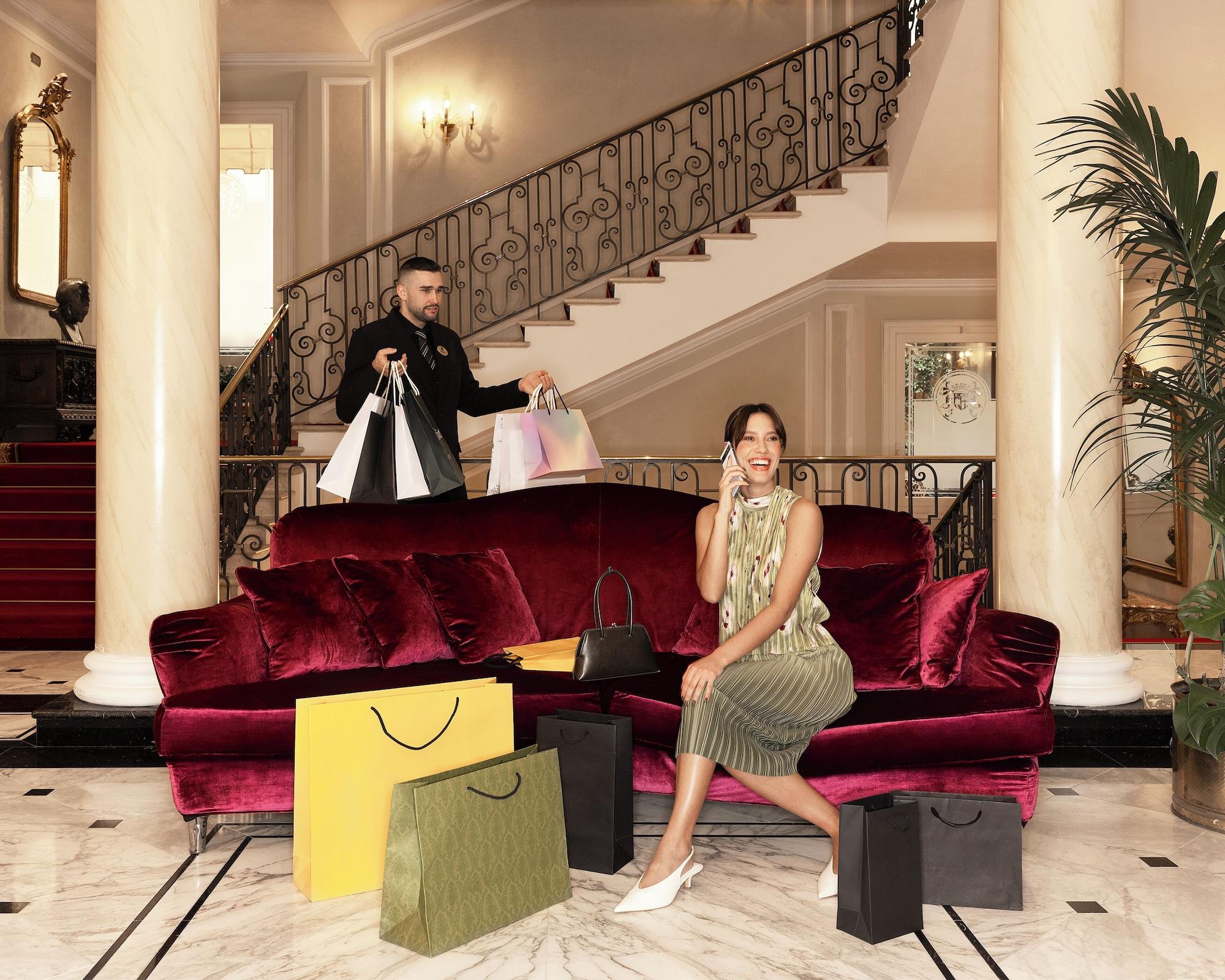 Vista Lobby Grand Hotel Majestic già Baglioni