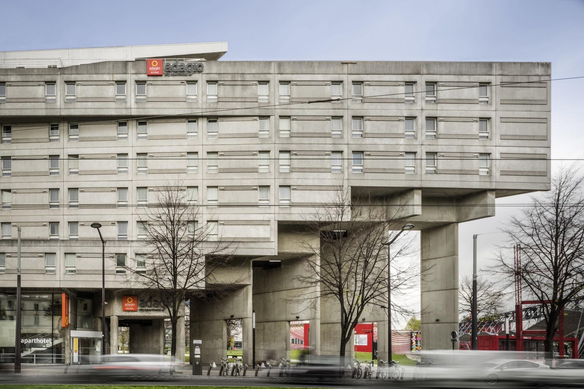Vista Exterior Aparthotel Adagio Access Paris La Villette