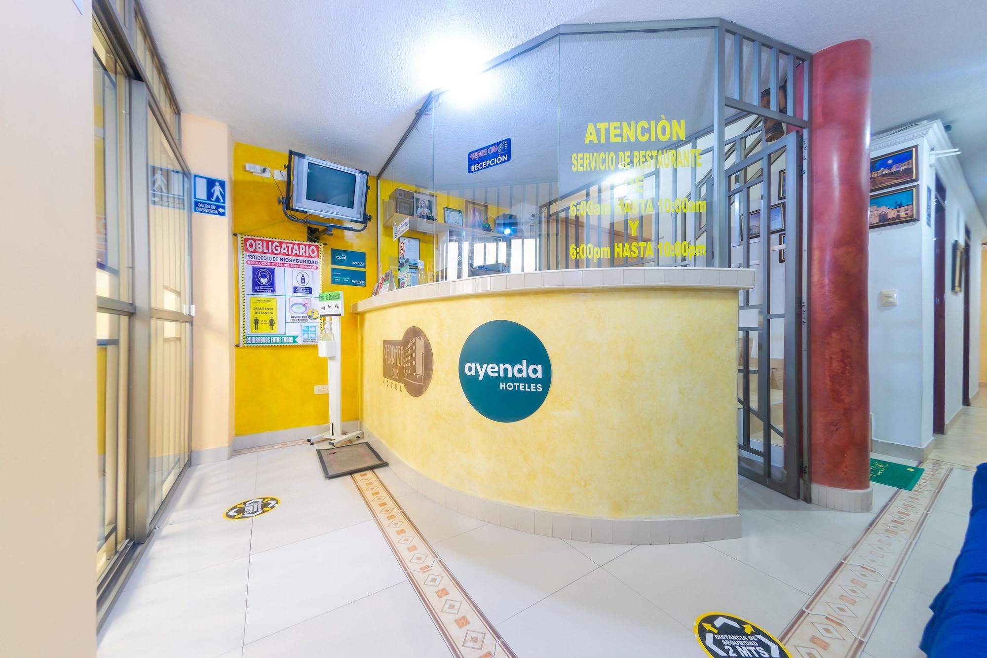 Vista Lobby Ayenda La Terraza Popayan