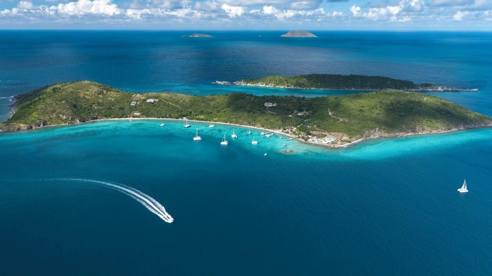 Vista Exterior Lovango Resort + Beach Club (Private Island Resort)