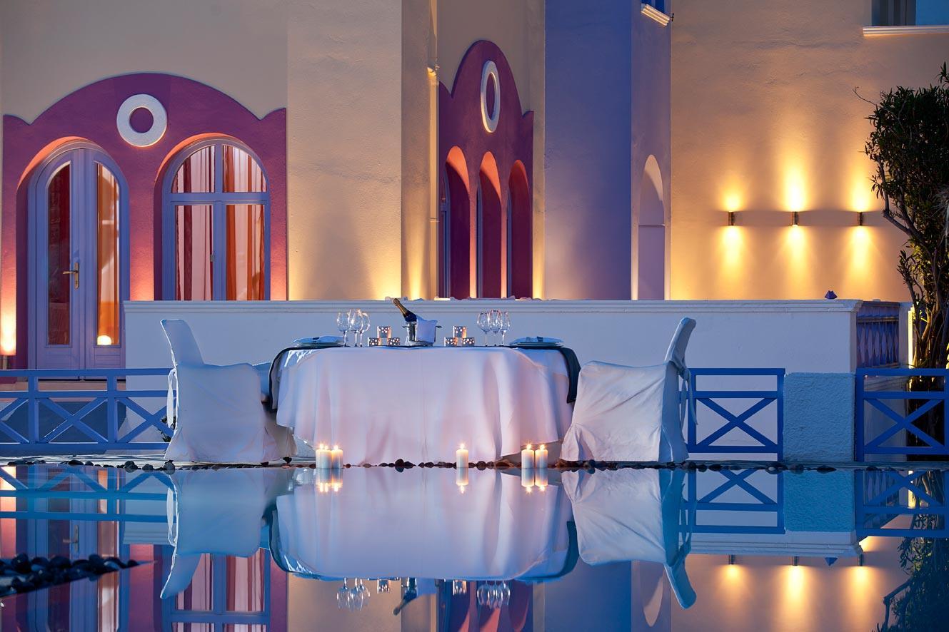 Vista Exterior Acqua Vatos Santorini Hotel