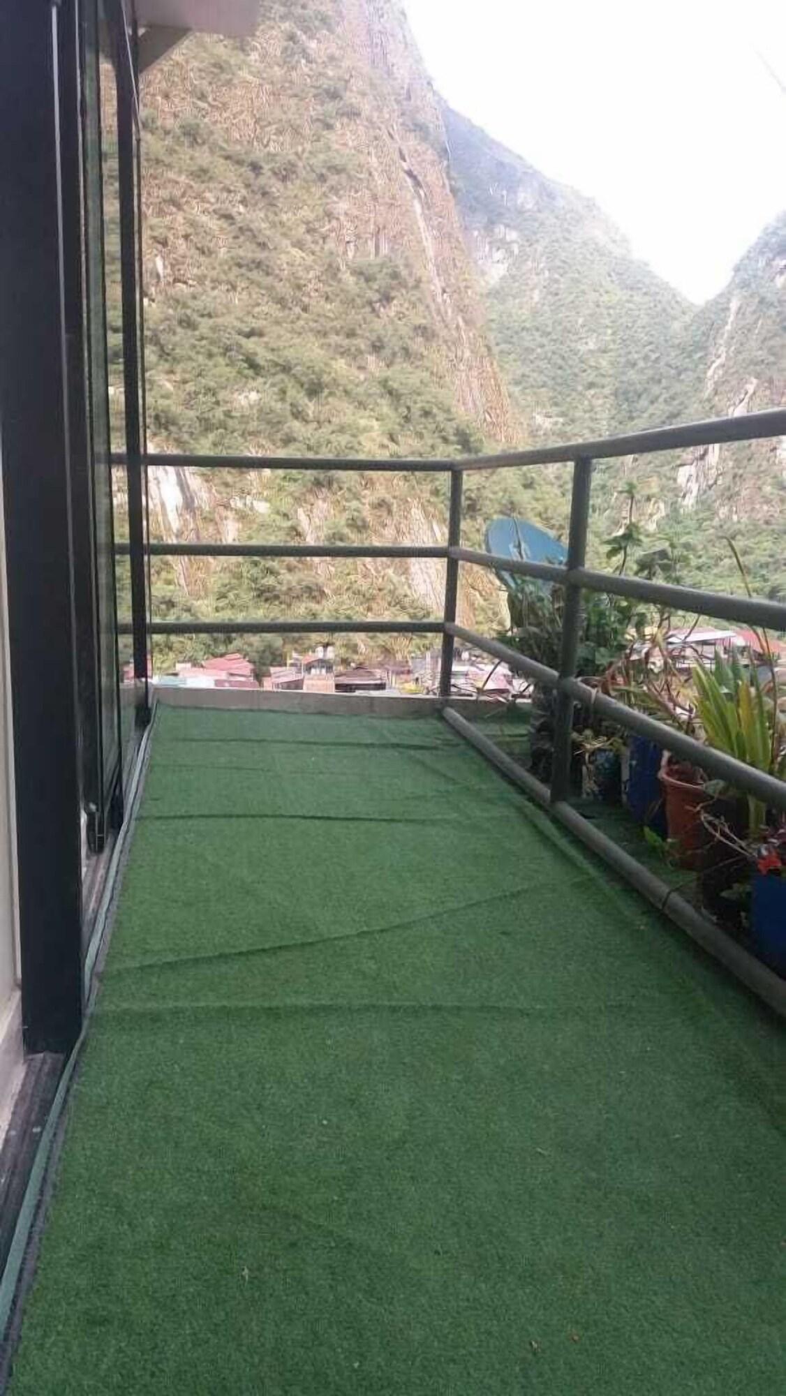 Vista Exterior hostel el mirador del inka