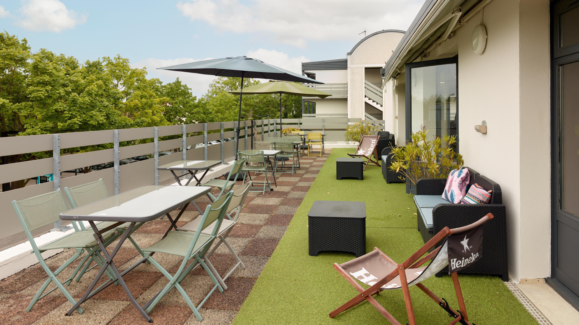 Vista Exterior Campanile NATURE - Marne La Vallée - Chelles