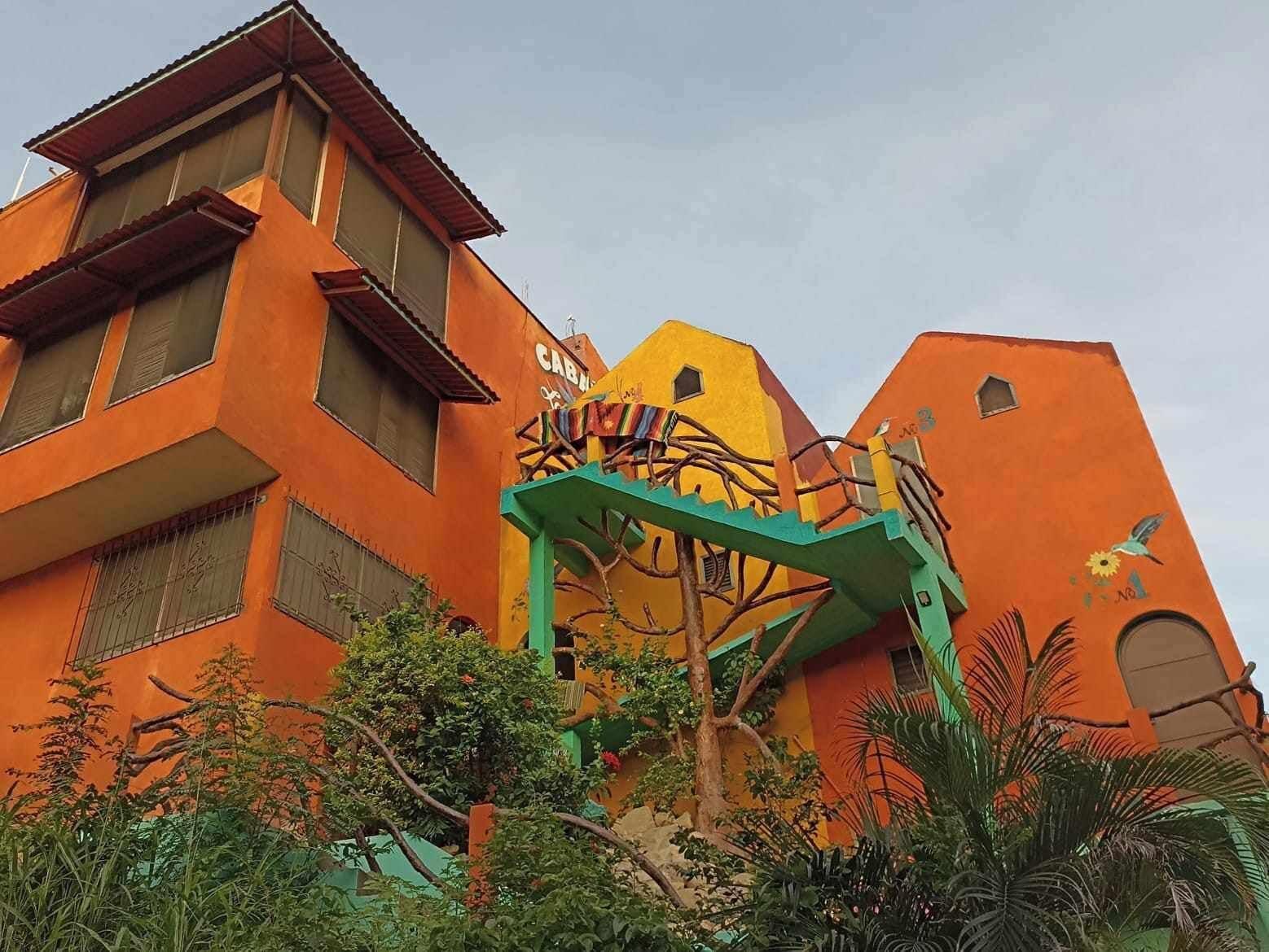 Vista Exterior Cabañas Los Colibries