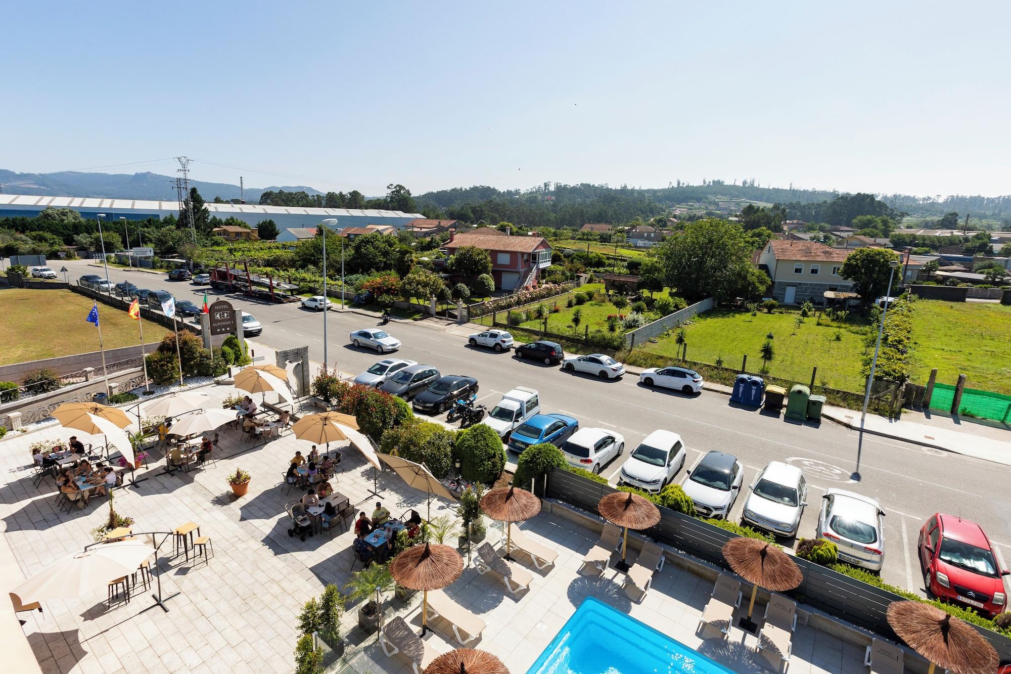 Vista Exterior Hotel Alfonso I