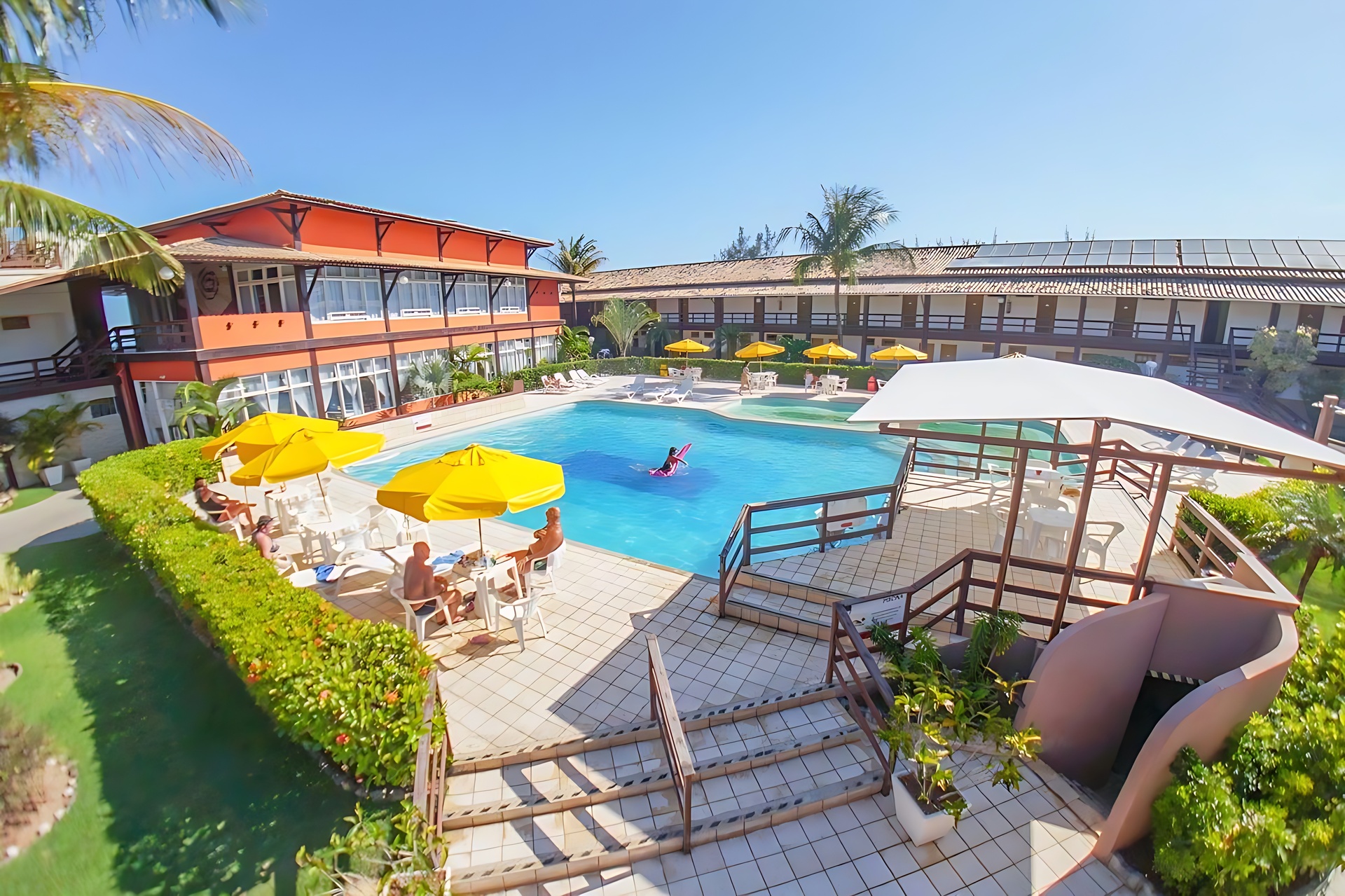 Vista Piscina Vilarejo Praia Hotel
