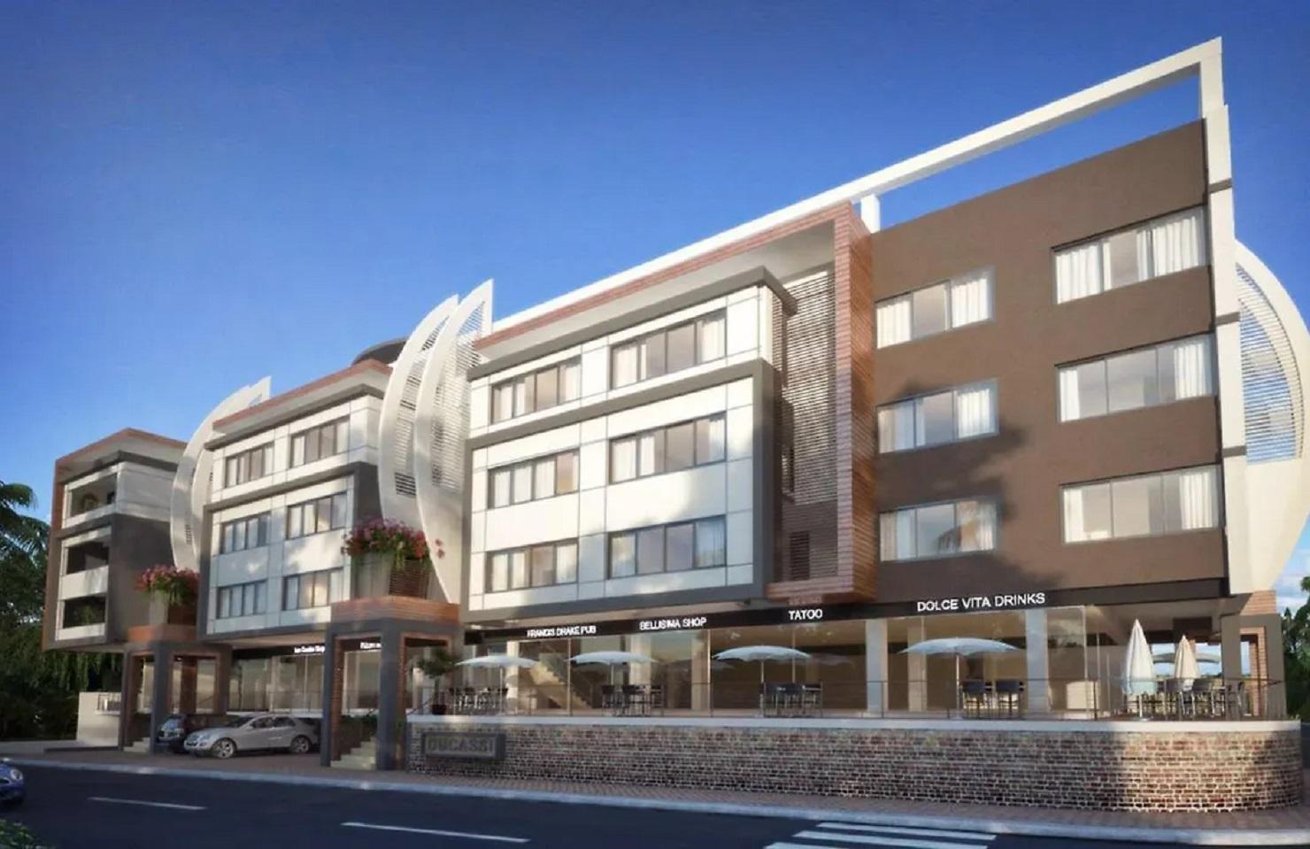 Vista Exterior Ducassi Suites Rooftop Pool Beach Club & Spa