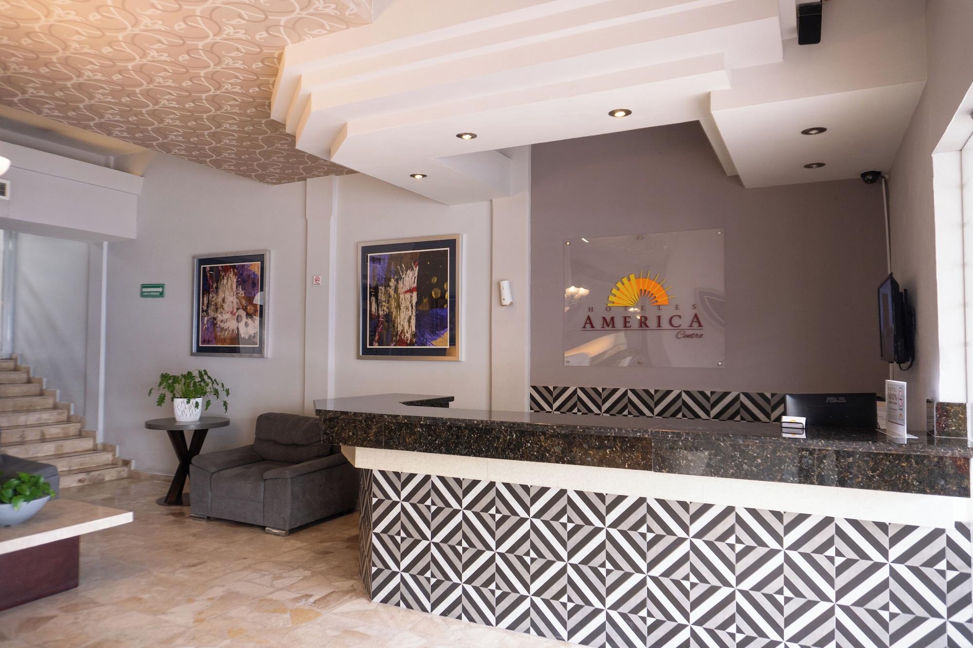 Vista Lobby Hotel America Centro