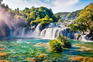 Actividad - Visita al Parque Nacional Krka con guía local y cata de vinos desde Split