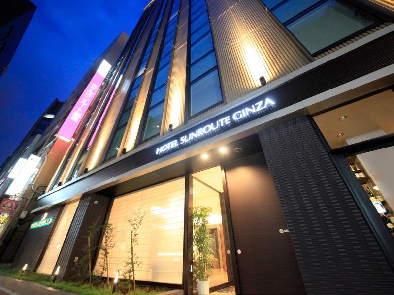 Vista Exterior Hotel Sunroute Ginza