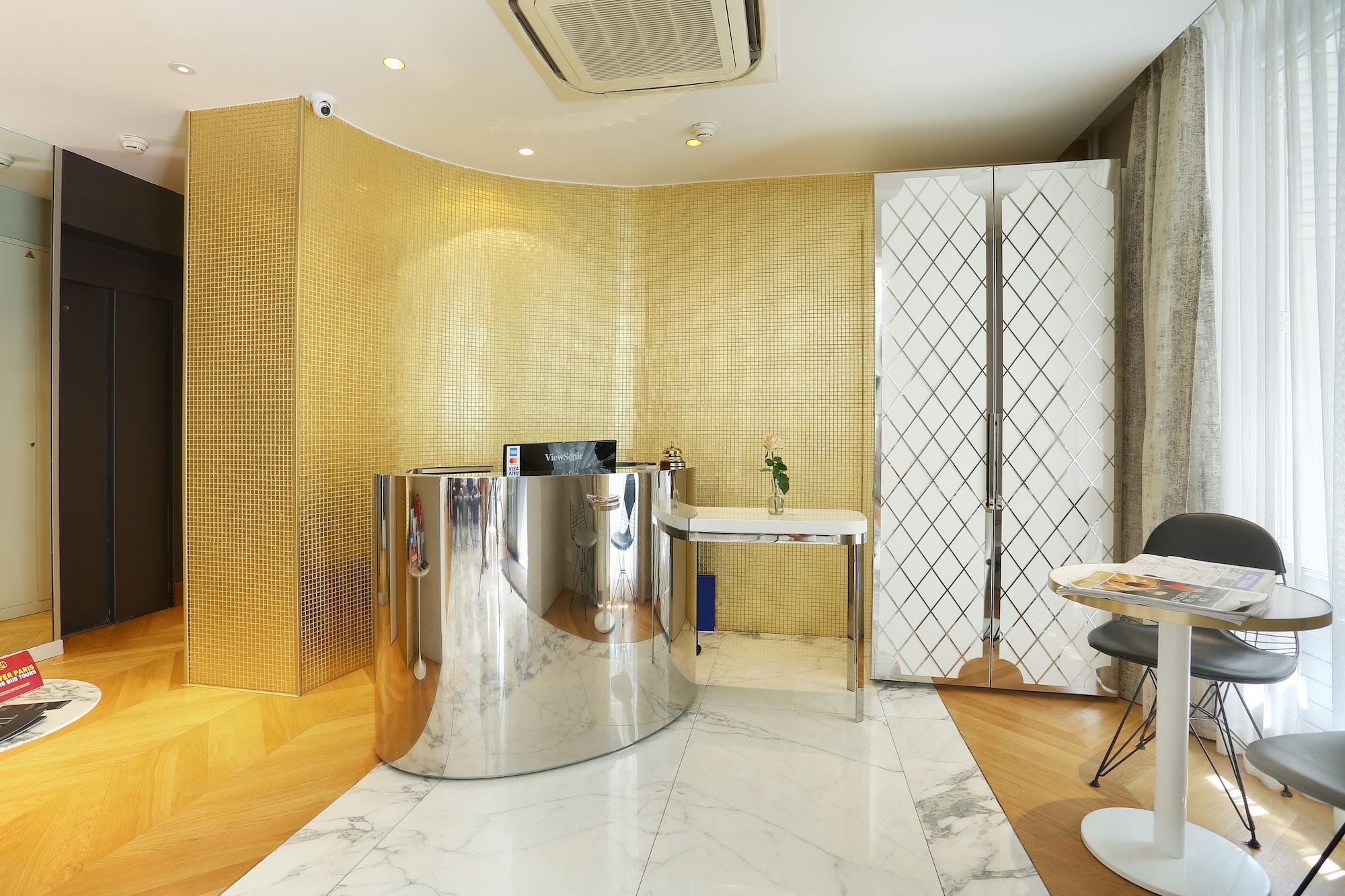 Vista Lobby Nouvel Hotel Eiffel