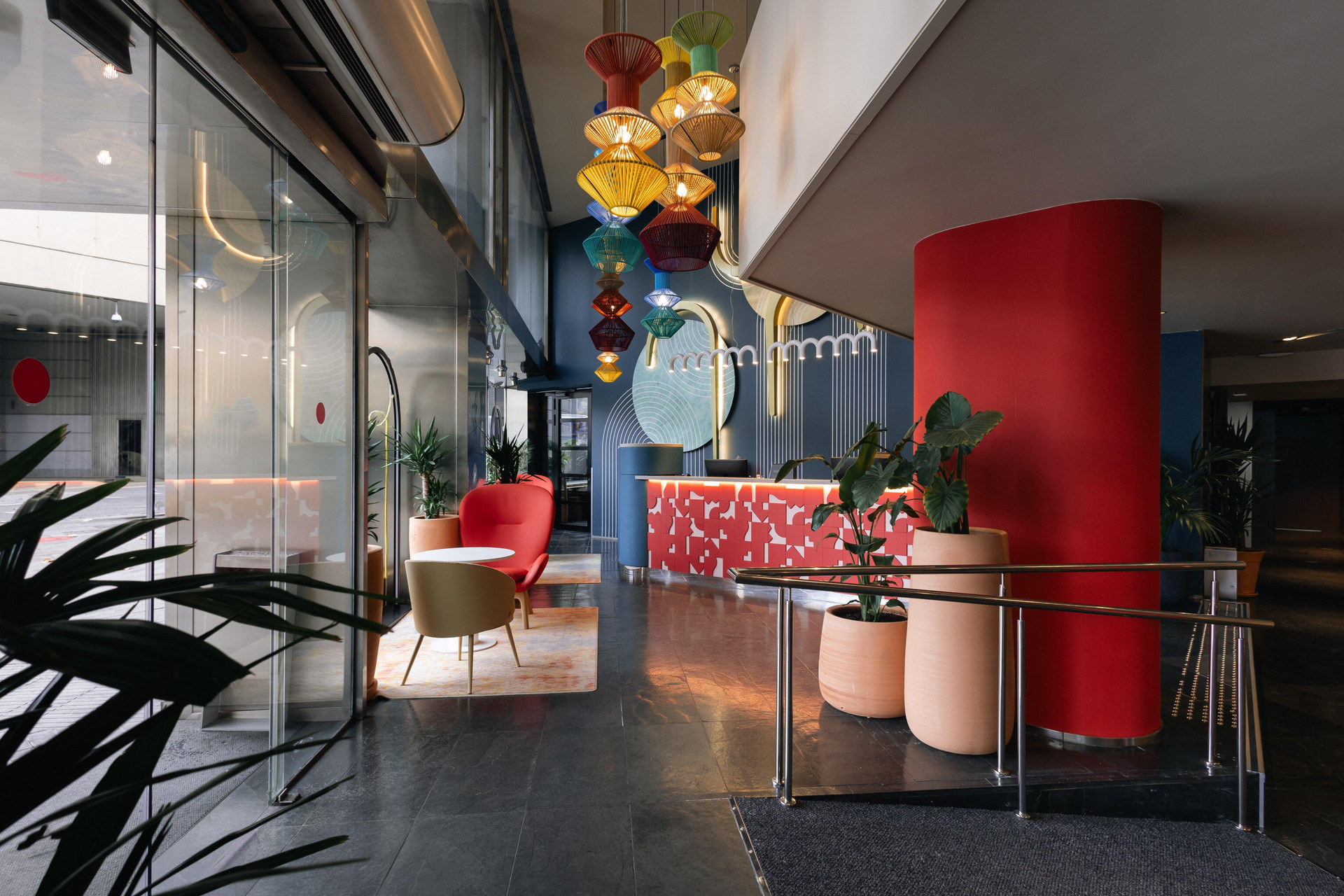 Vista Lobby Hotel Indigo Barcelona Plaza Espana by IHG