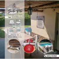 Alquiler Vacacional - Vivisierras, Villa Carlos Paz, cabaña La Pinta, pileta privada.