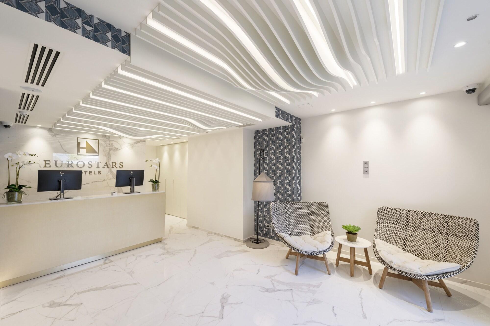 Vista Lobby Eurostars Mediterranea Plaza