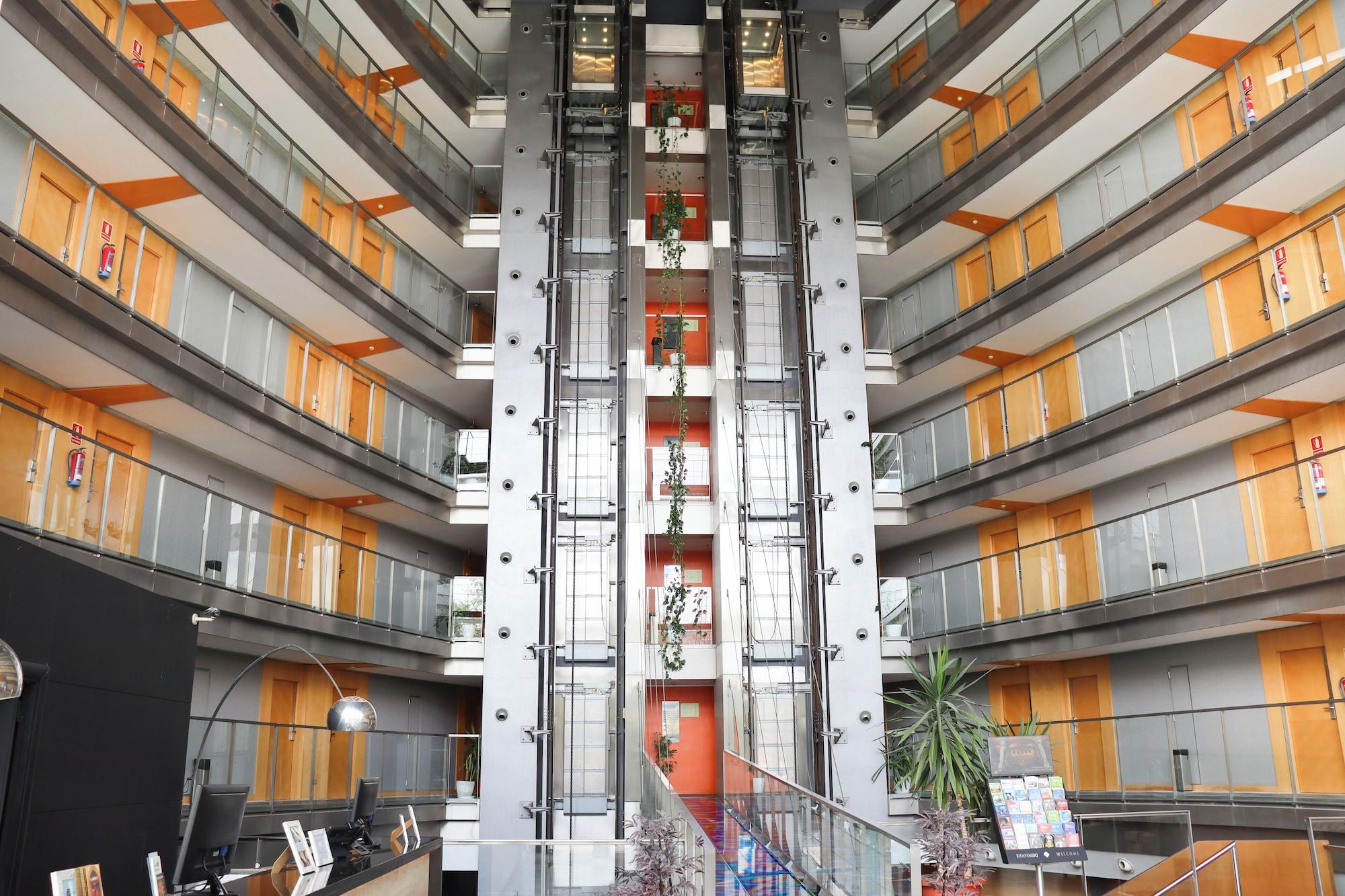 Vista Lobby Eurohotel Barcelona Gran Via Fira