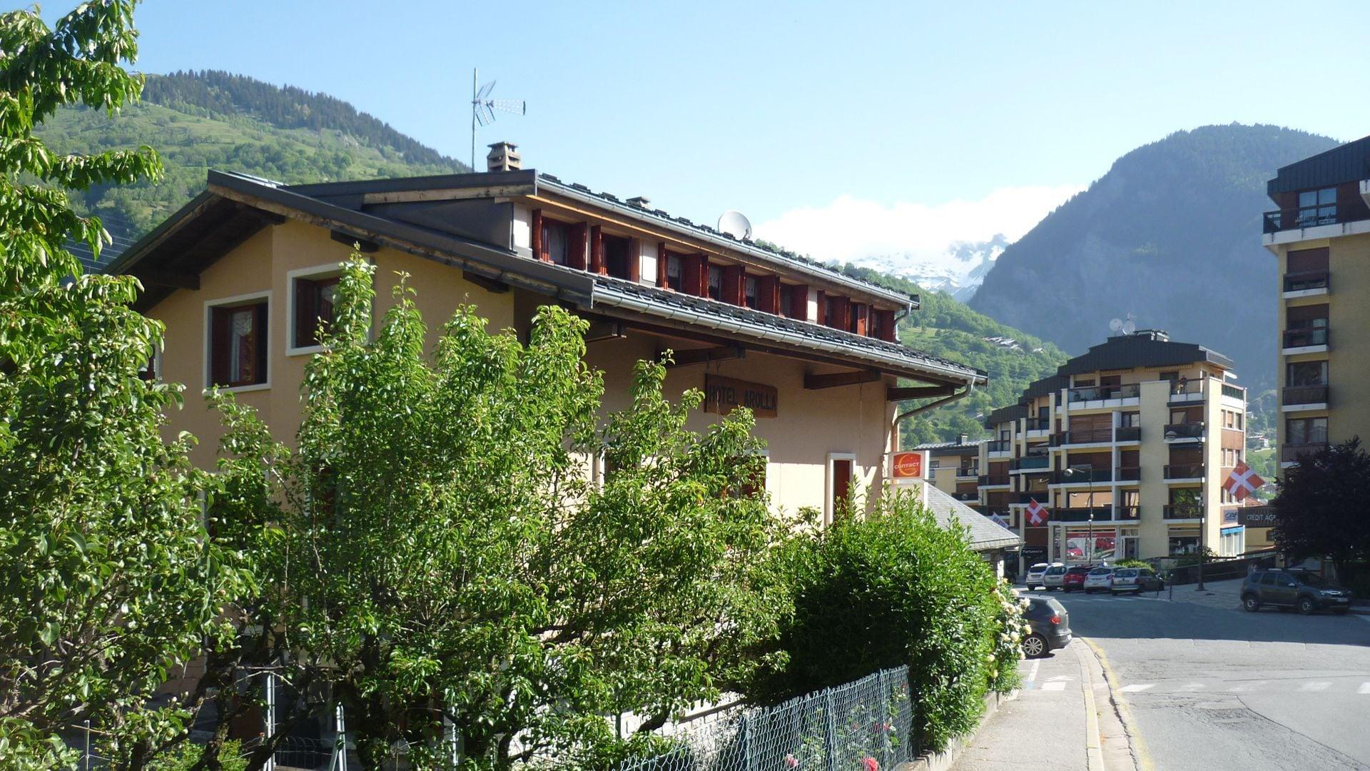 Vista Exterior Hôtel Arolla