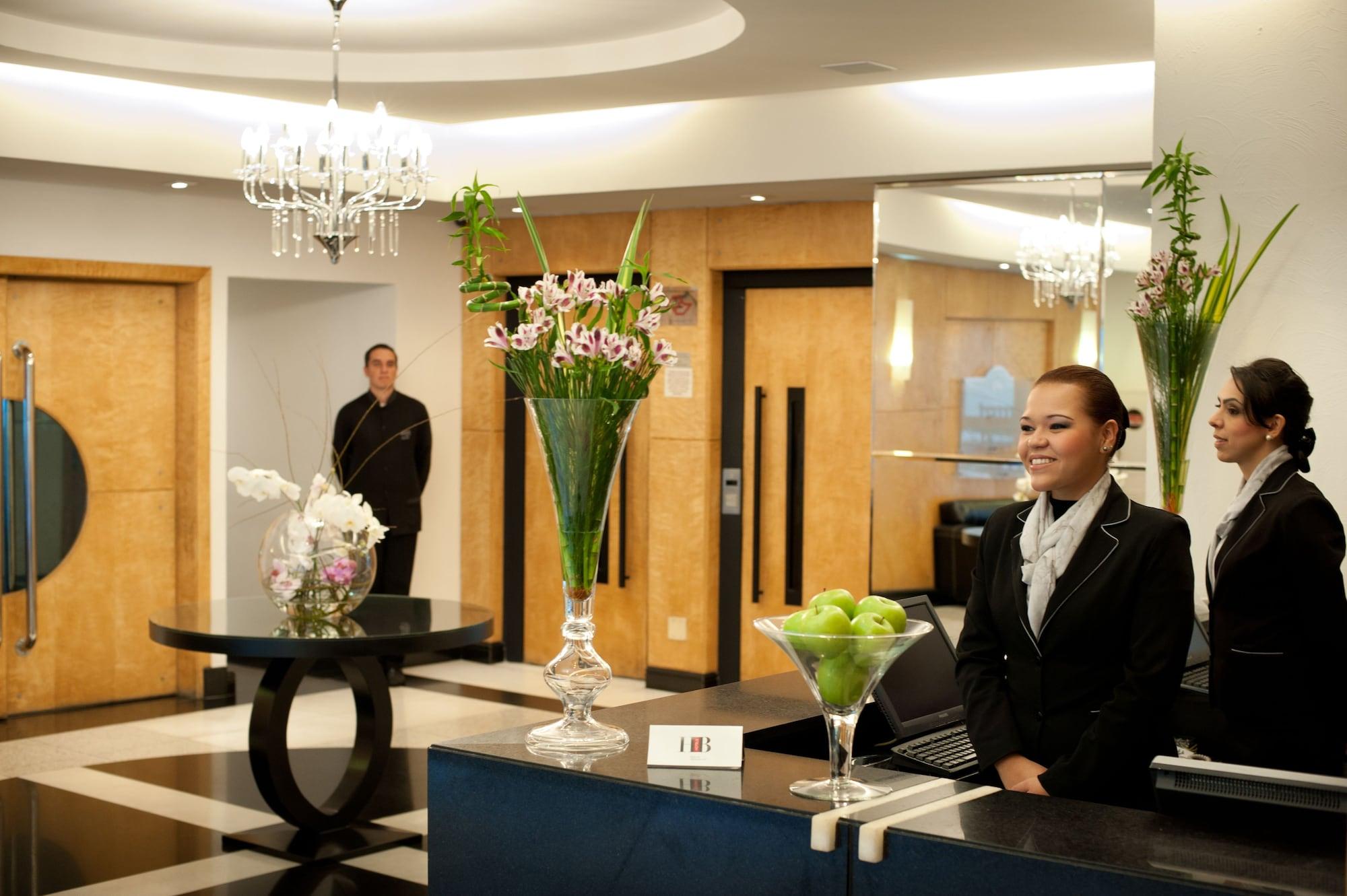 Vista Lobby HB Hotels Sequóia Alphaville