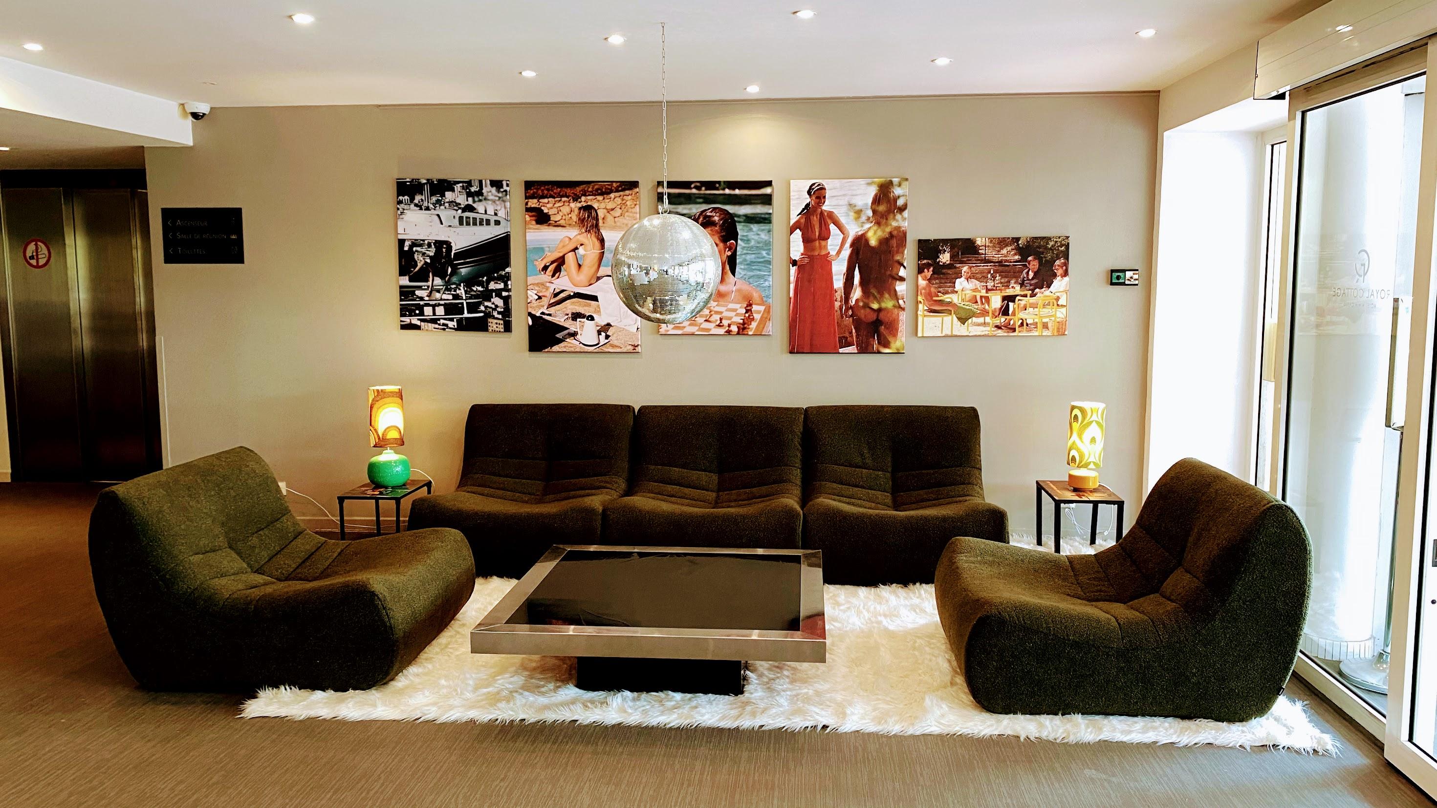Vista Lobby Pamela Hotel Cassis