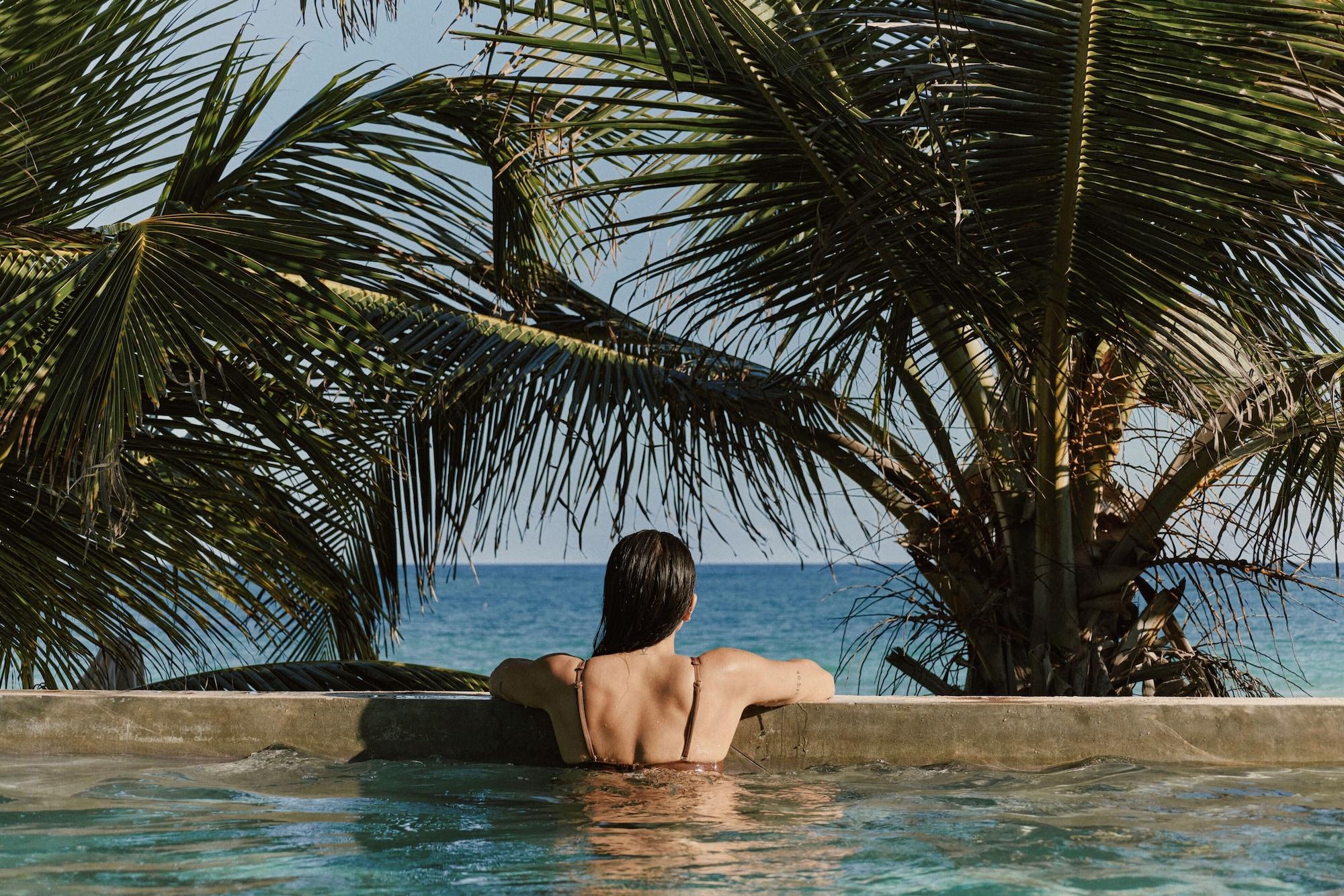 Vista Piscina Playa Esperanza Hotel Tulum