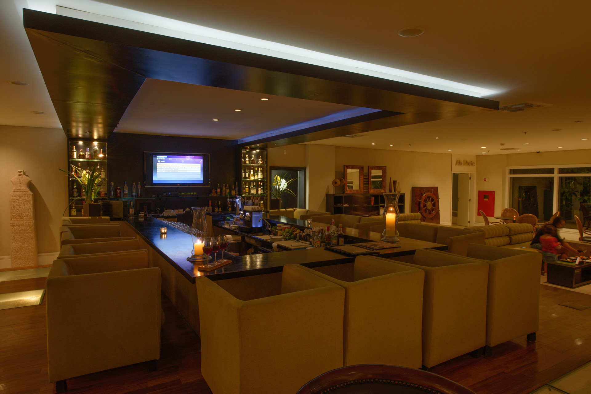 Bar/lounge Hotel Jequitimar Guarujá Resort & SPA by Accor (ex Sofitel)
