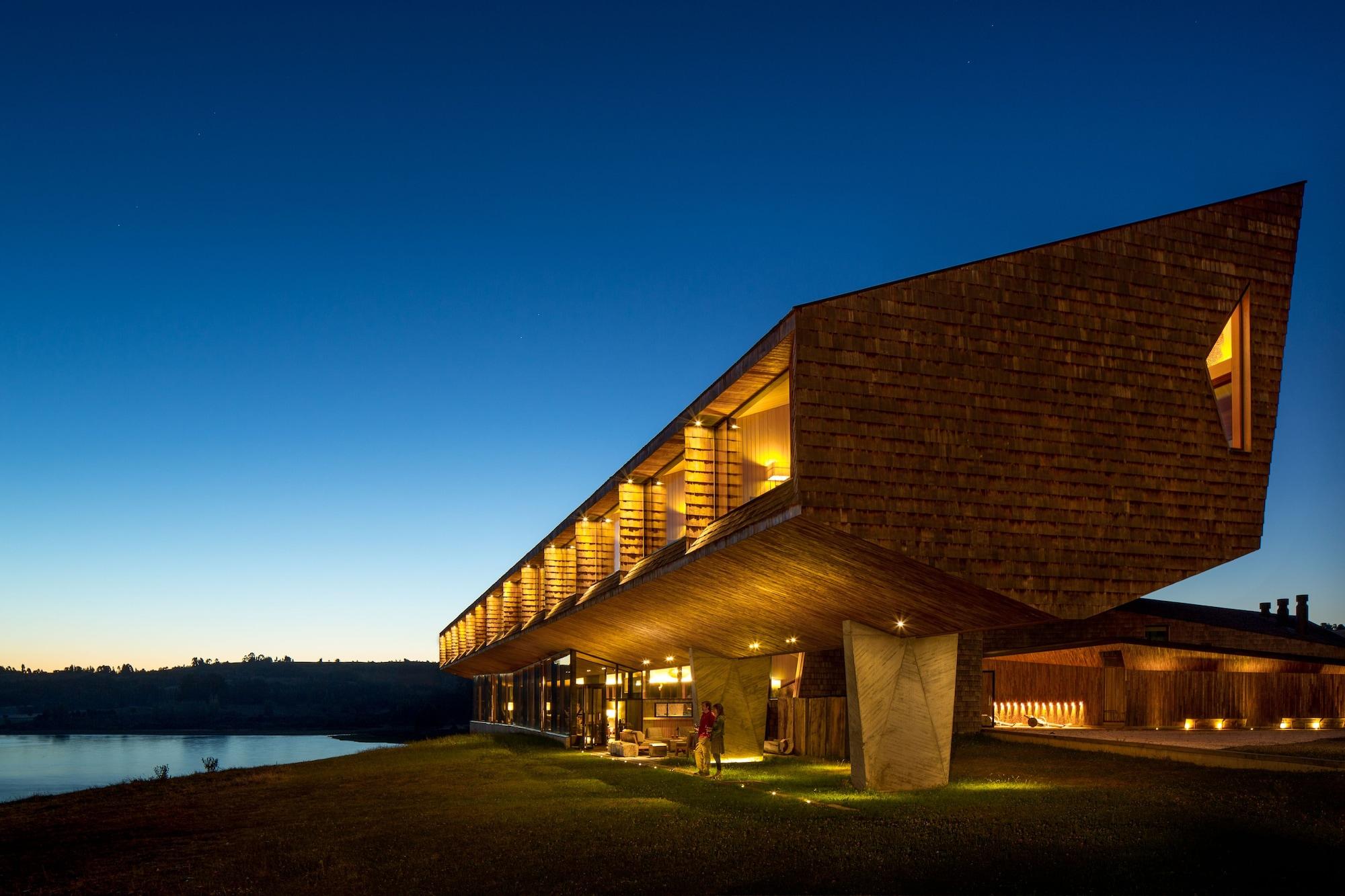Vista Exterior Refugia Chiloé