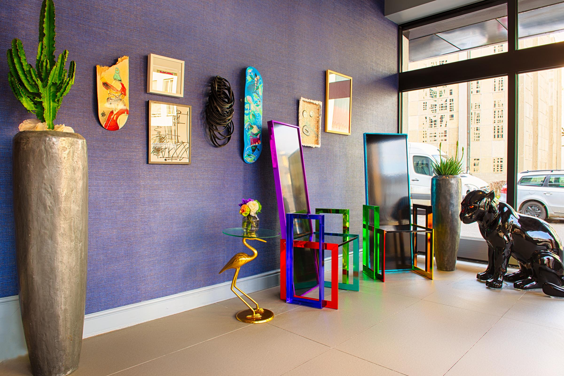 Vista Lobby NYX Hotel Mannheim by Leonardo Hotels